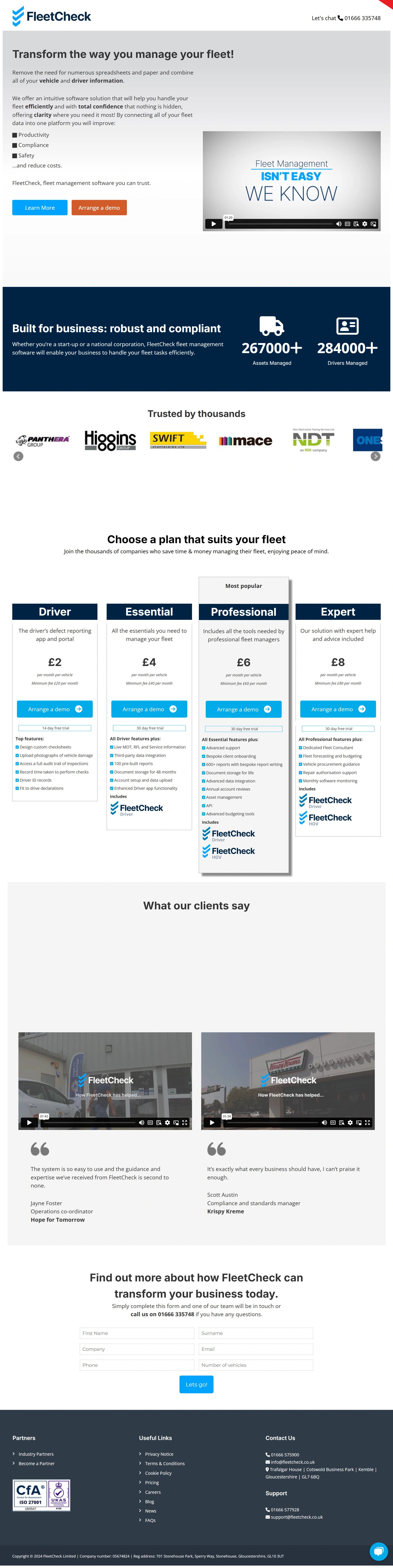 Fleet Management Screenshot 4