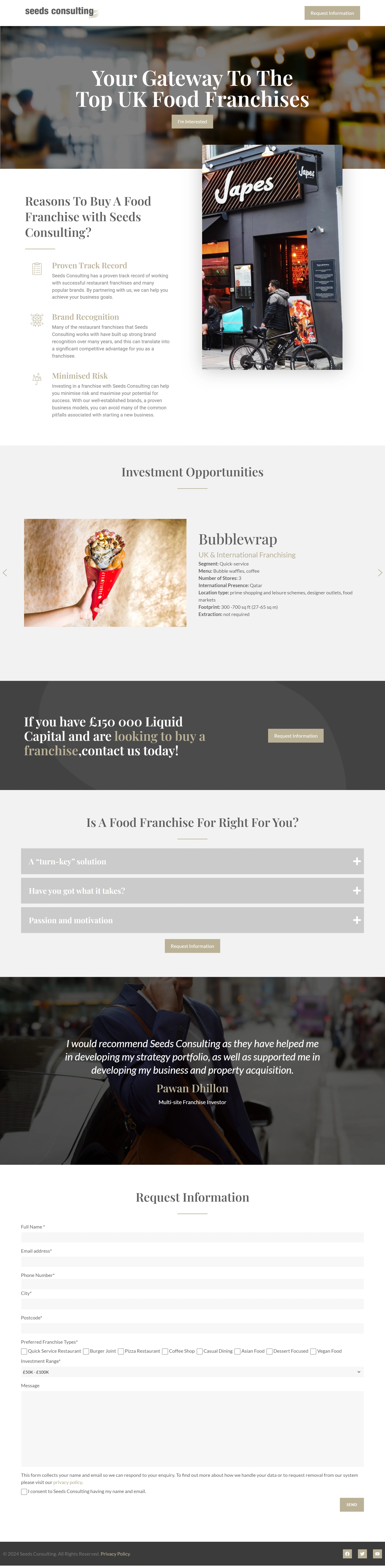 Restaurant Franchise Screenshot 3