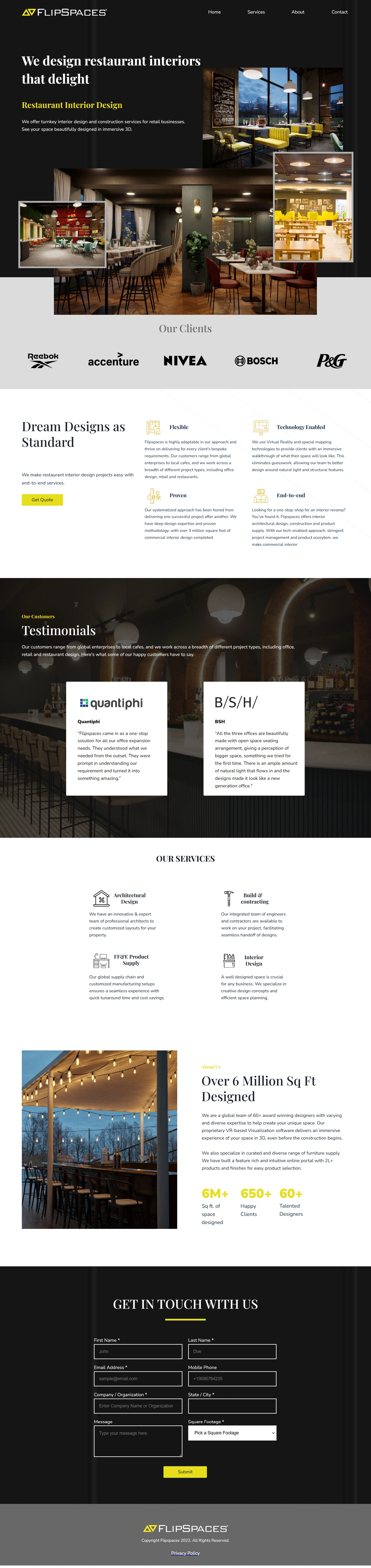Restaurant Layout and Design Screenshot 5
