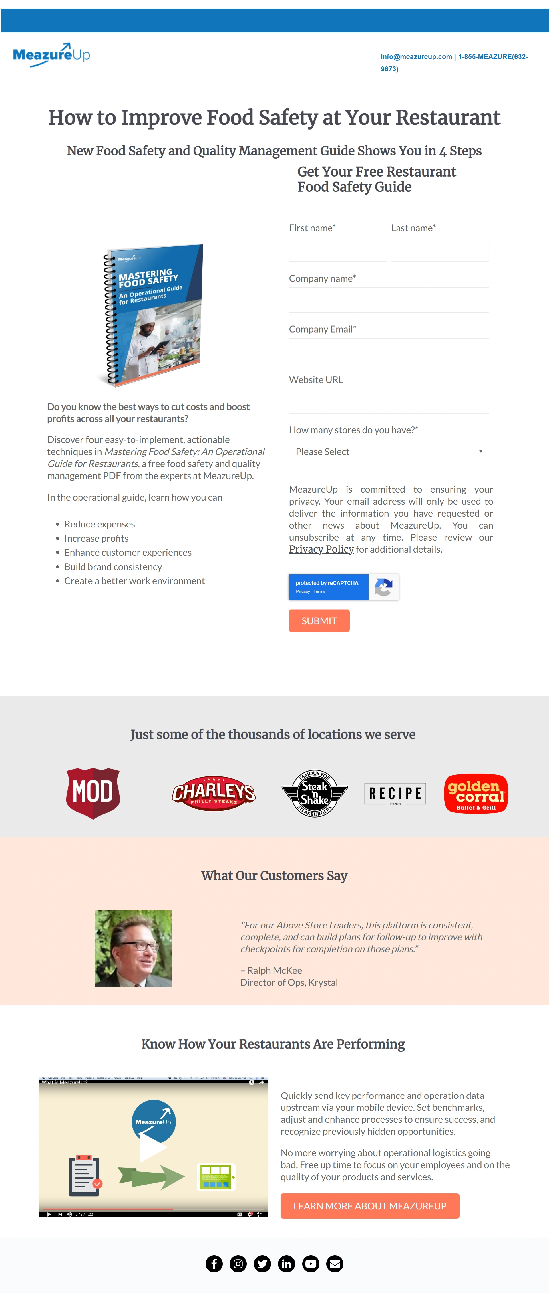 Restaurant Health and Safety Screenshot 4