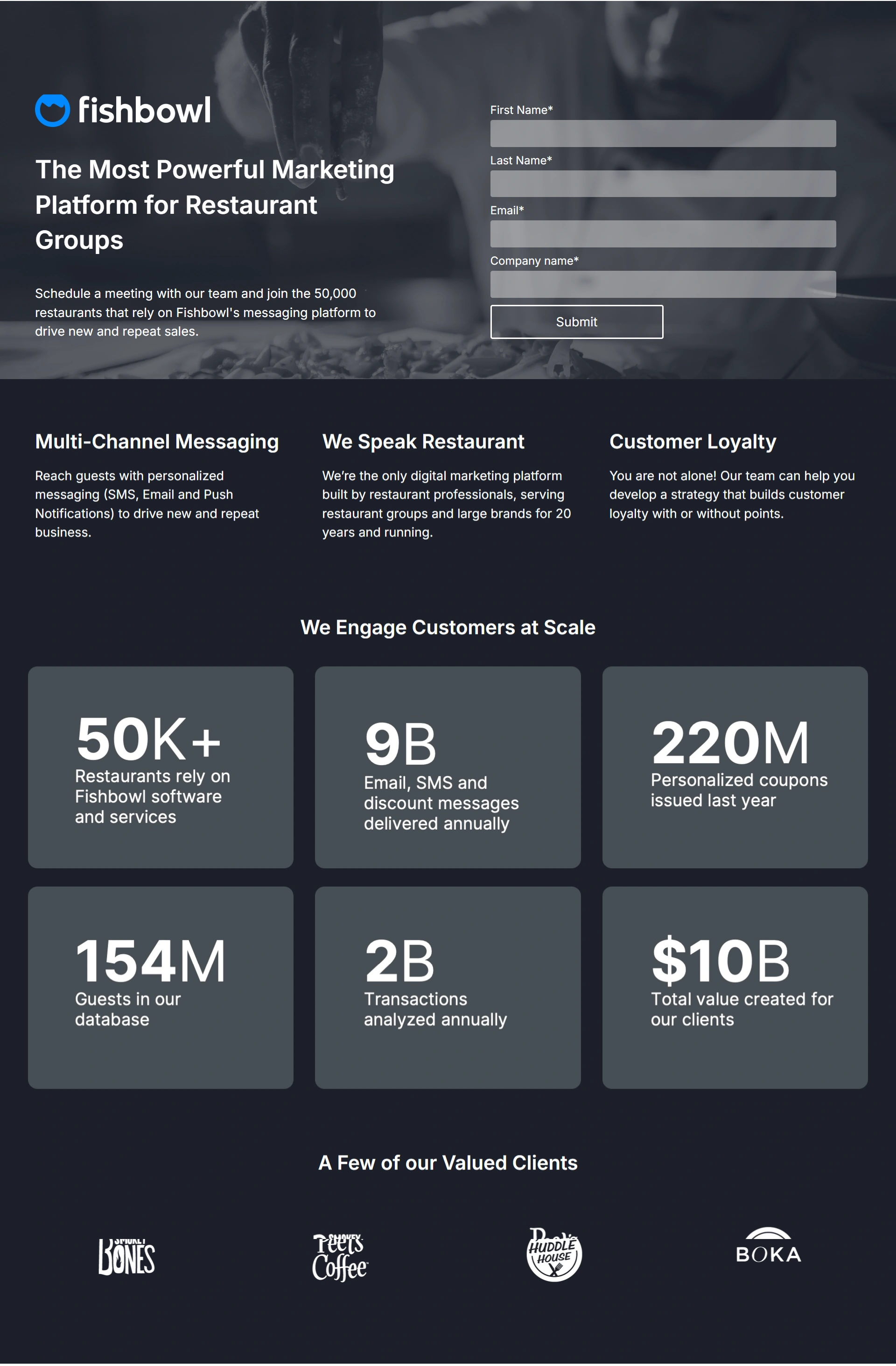 Restaurant Marketing Screenshot 5