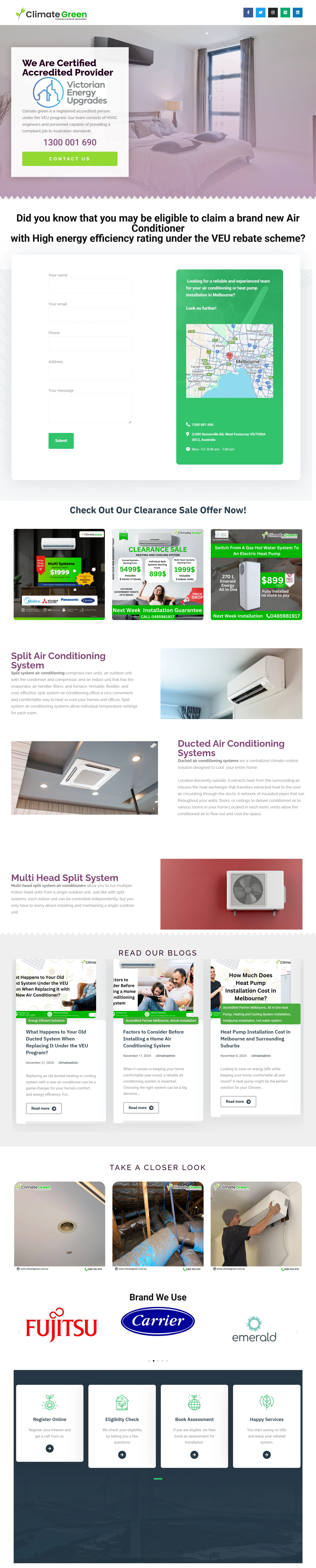 HVAC Filters Screenshot 1