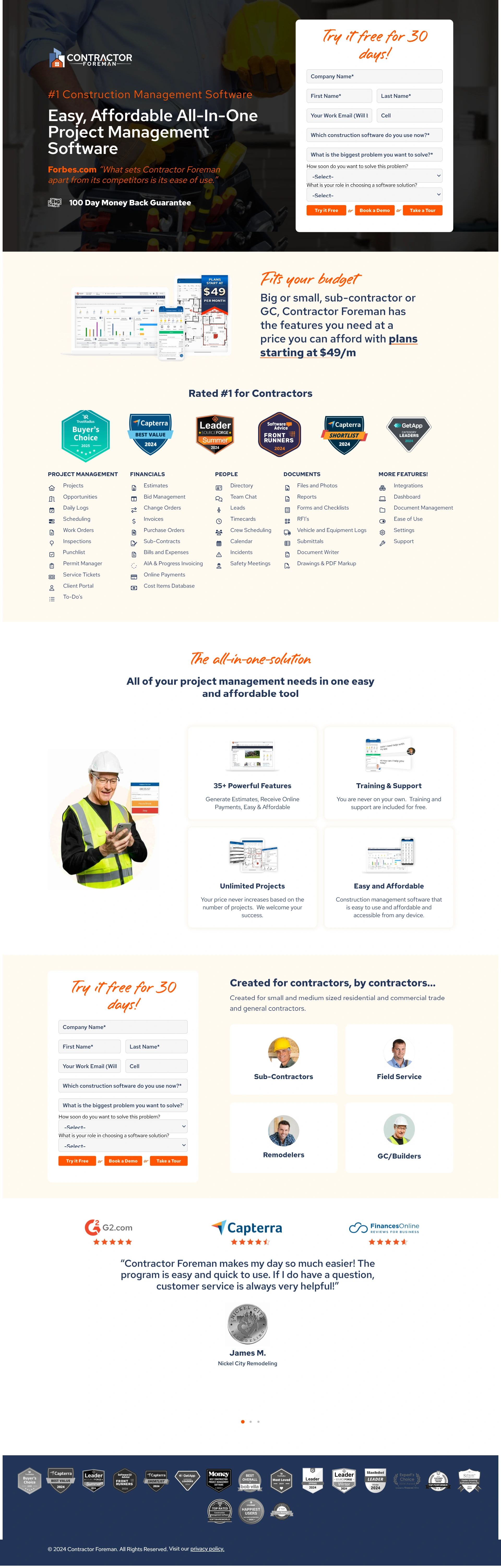 Construction Project Planning Screenshot 4