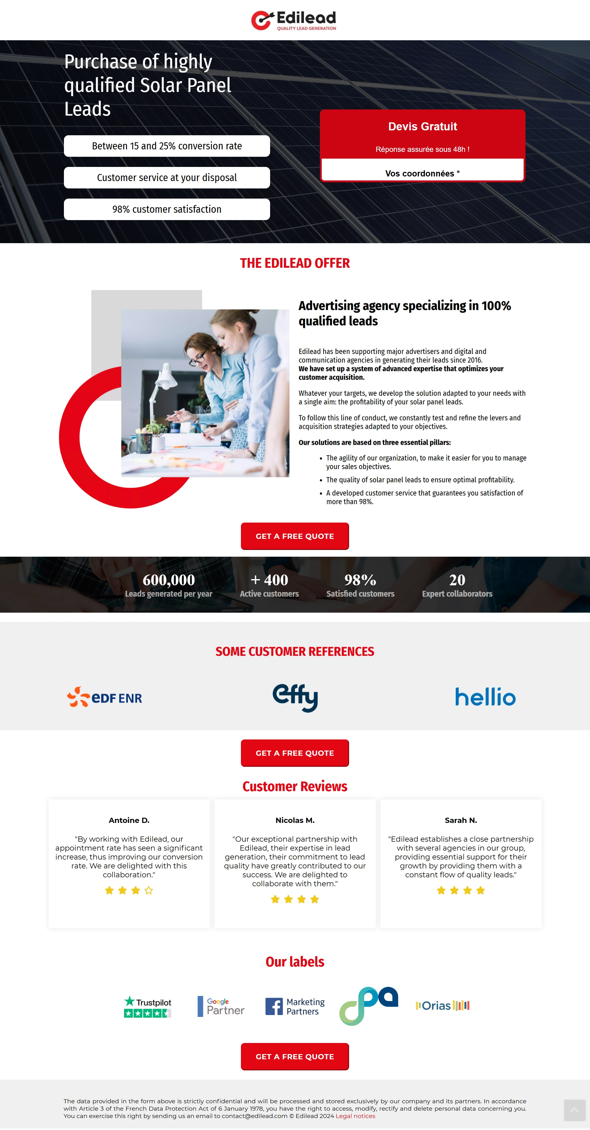 Newsletter Lead Generation Screenshot 6