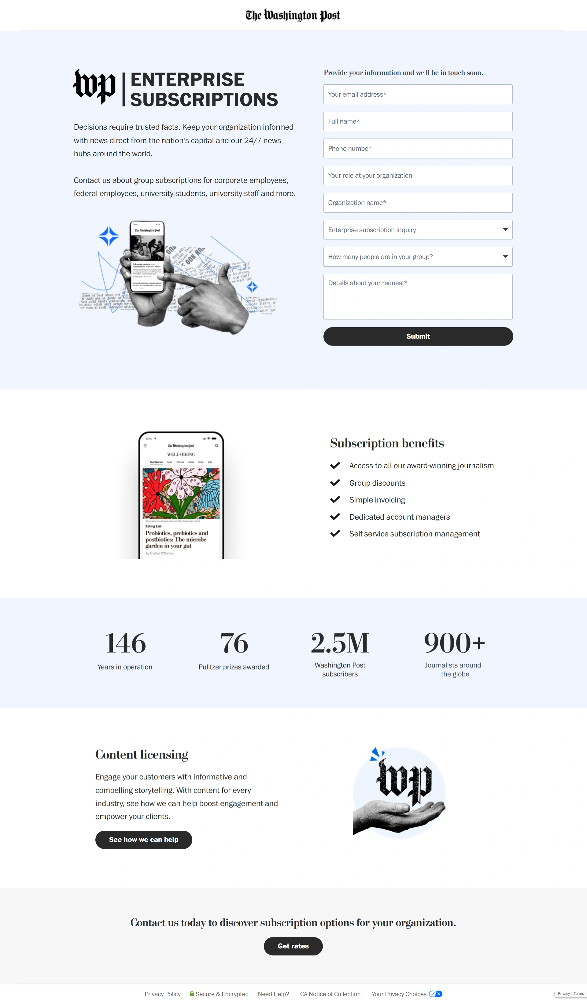 Newsletter Subscriptions Screenshot 5