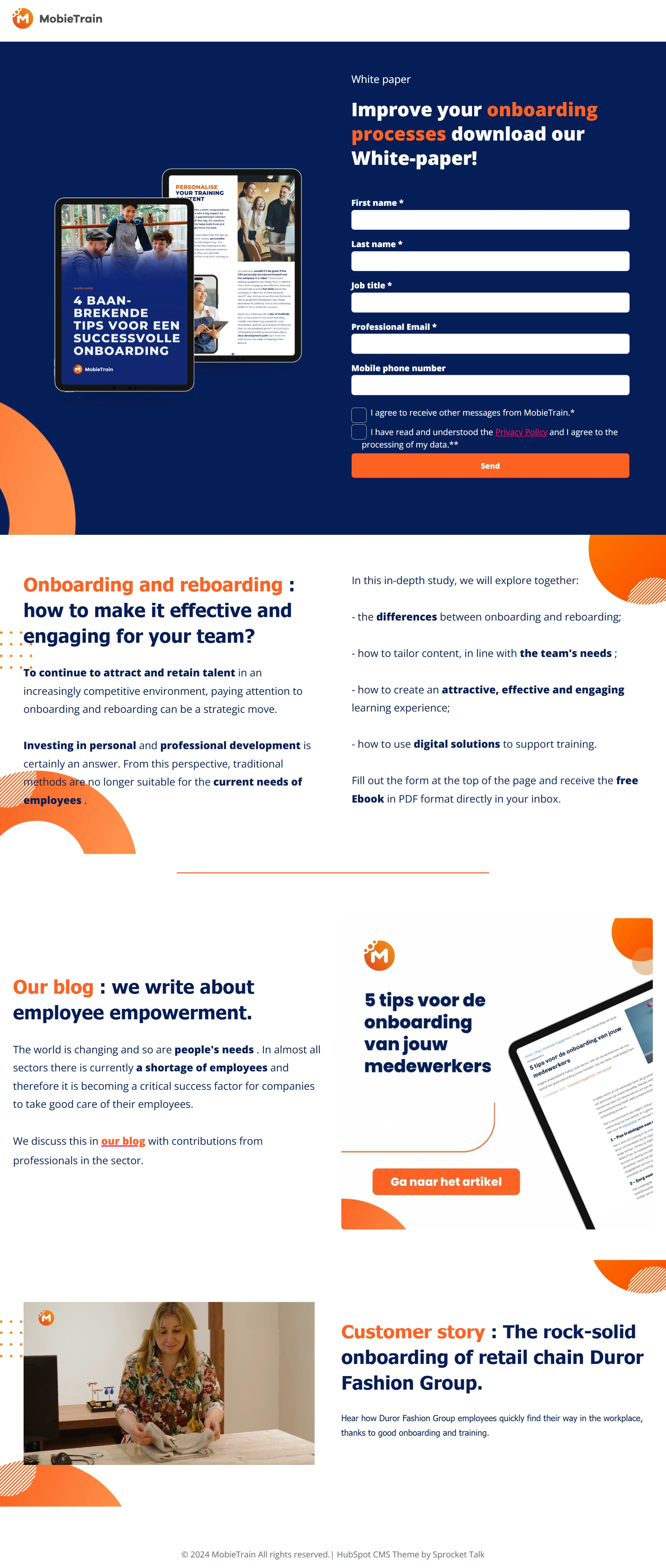Membership Onboarding Screenshot 1