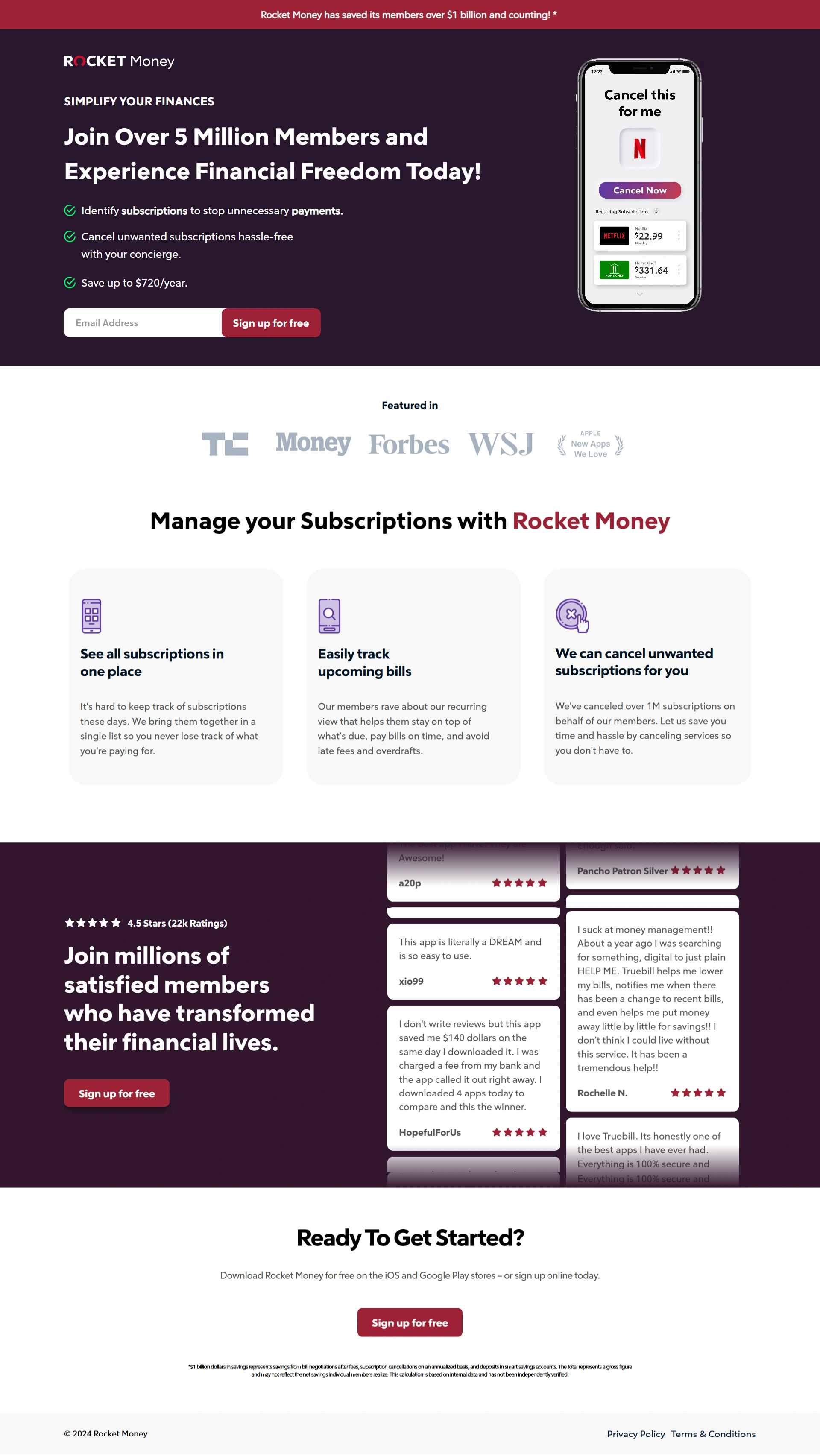 Membership Subscriptions Screenshot 5