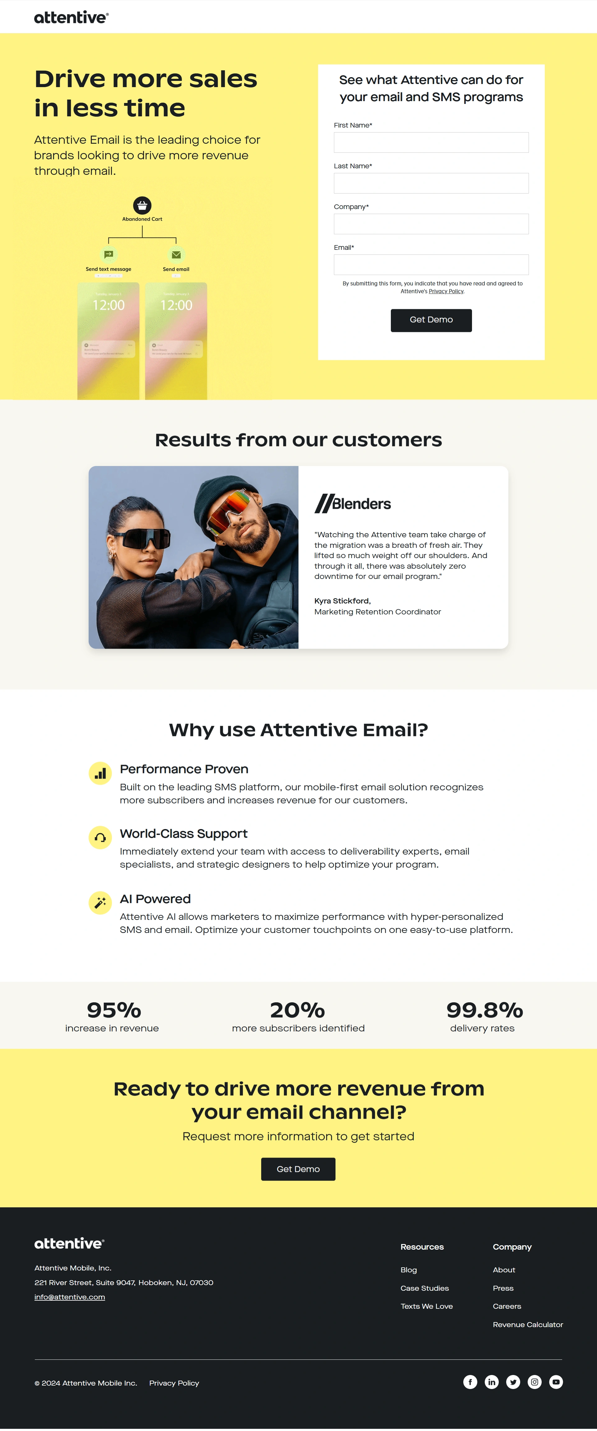 Email Marketing Screenshot 1