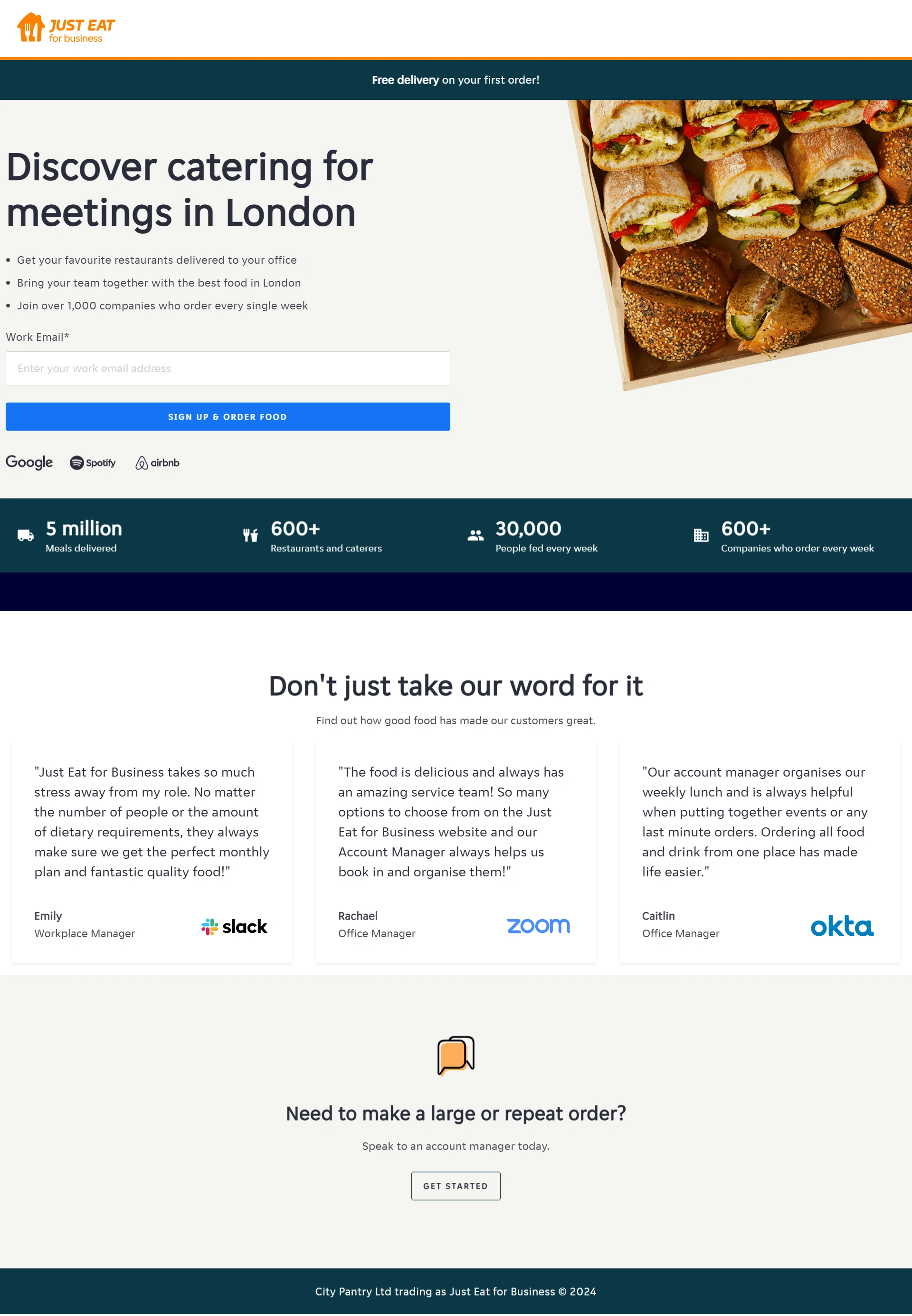 Event Catering Screenshot 4