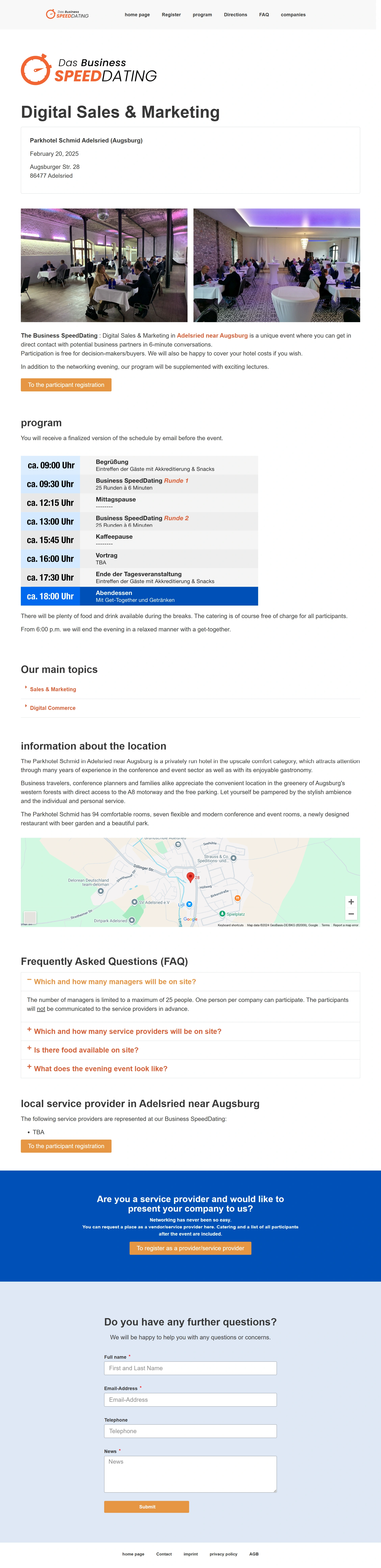 Virtual Events Screenshot 3