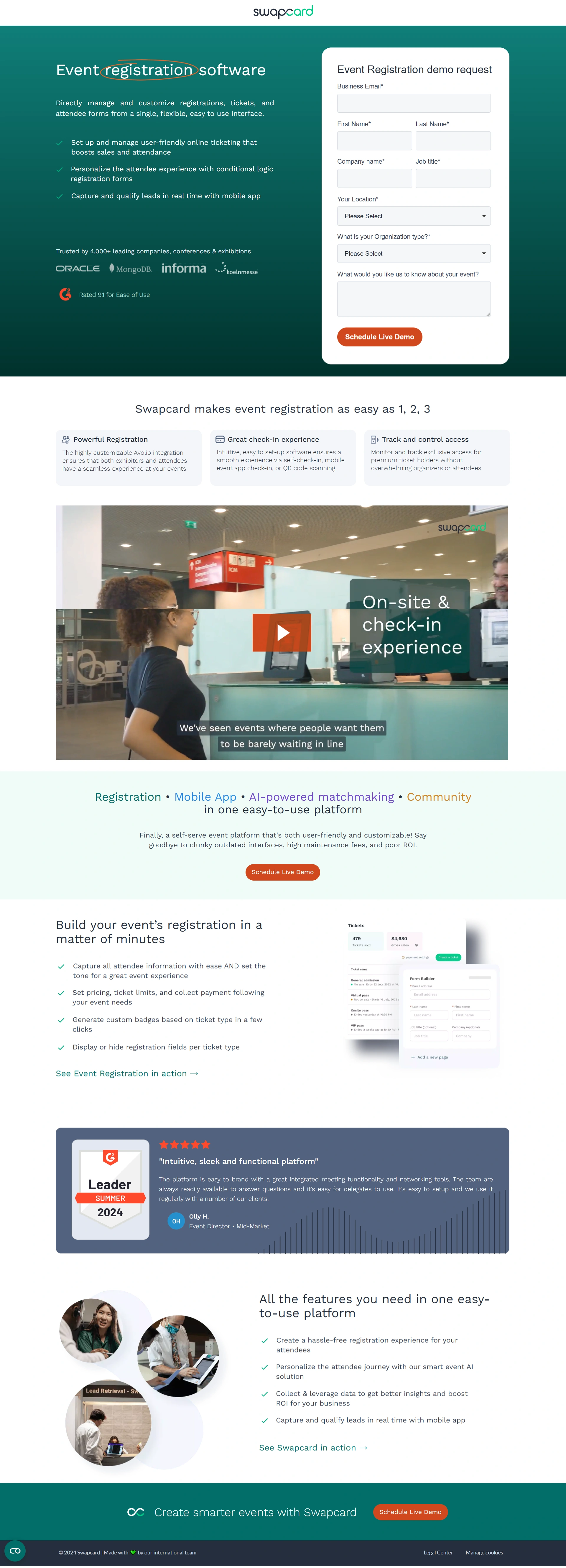 Event Registration Screenshot 4