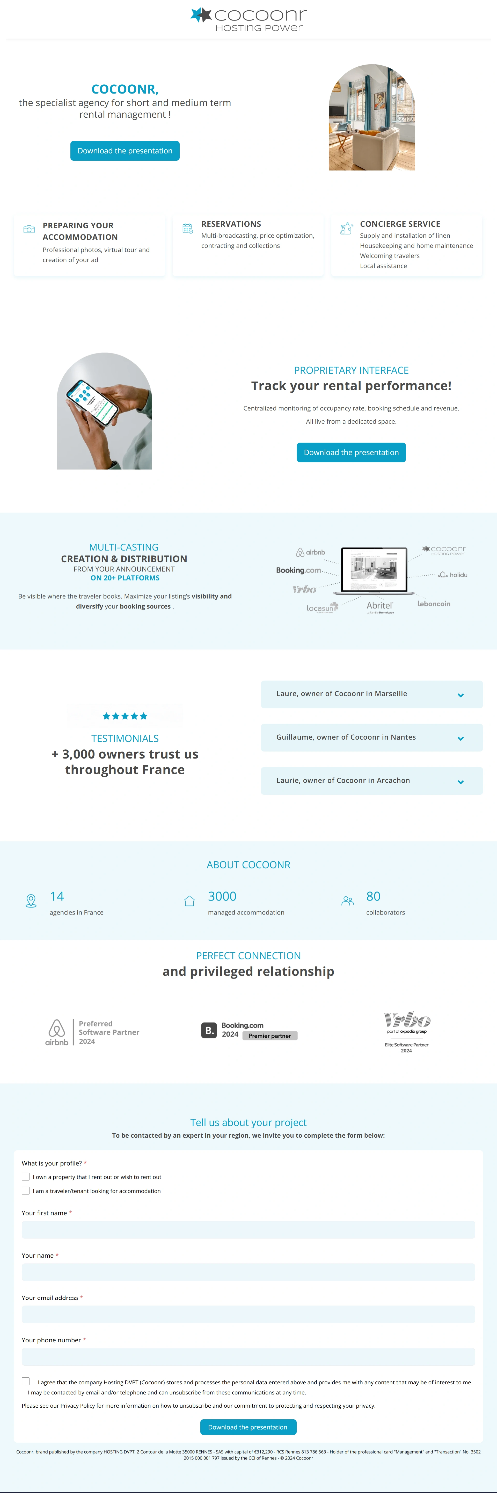 Airbnb Booking Management Screenshot 1