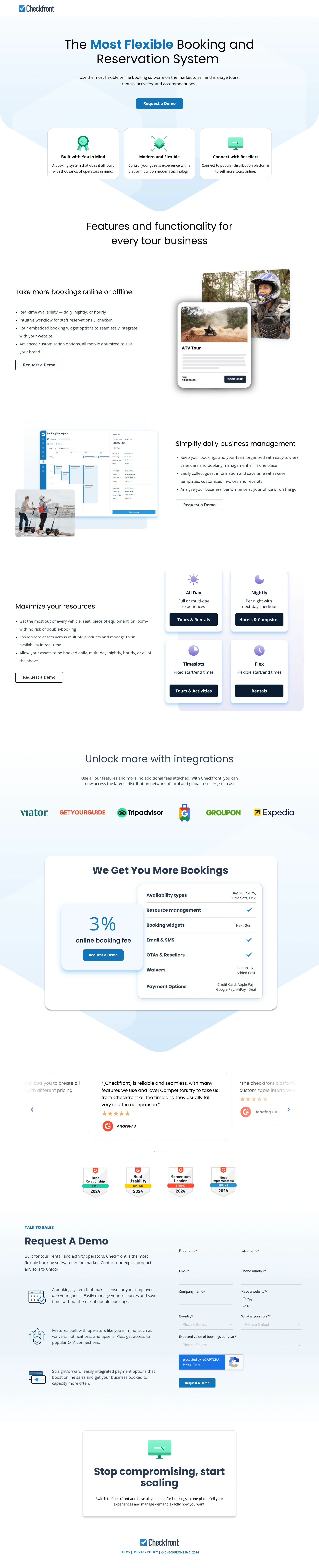 Booking Management Screenshot 2