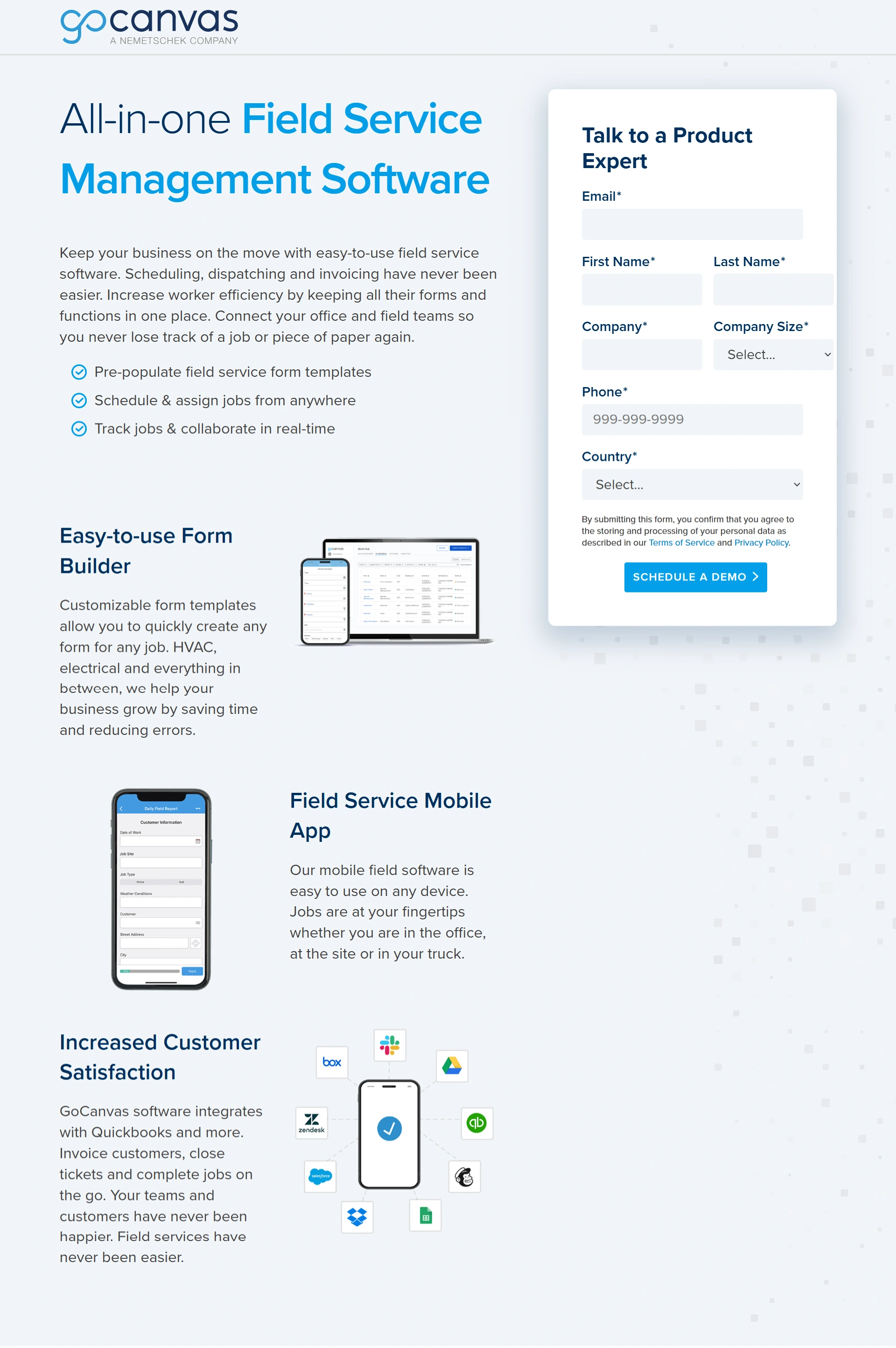 Booking Software Screenshot 1