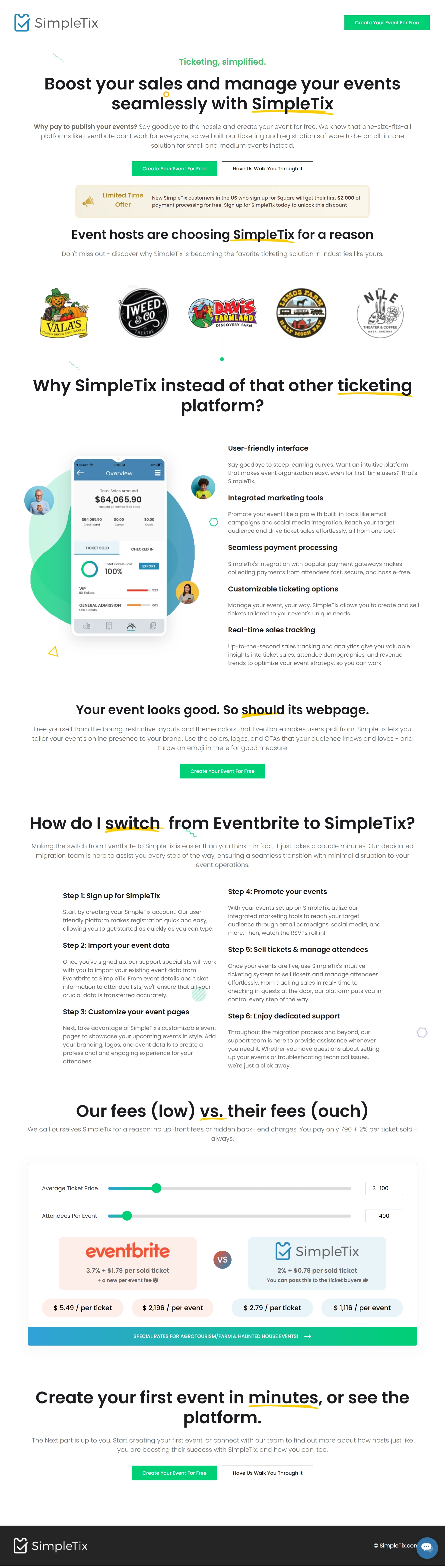 Event Booking Screenshot 4