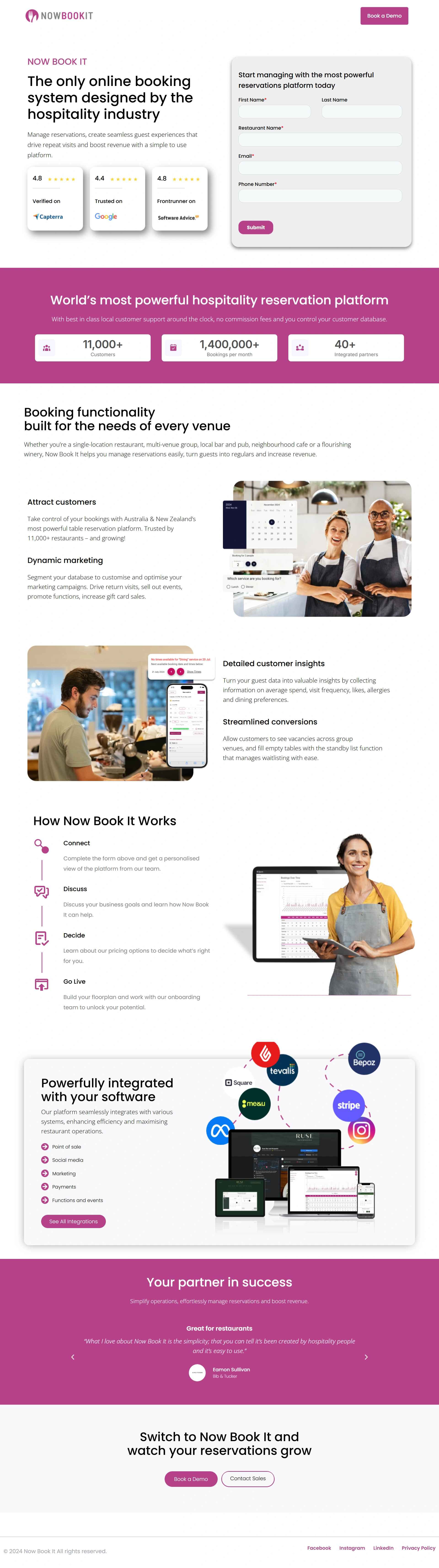 Online Booking Systems Screenshot 9