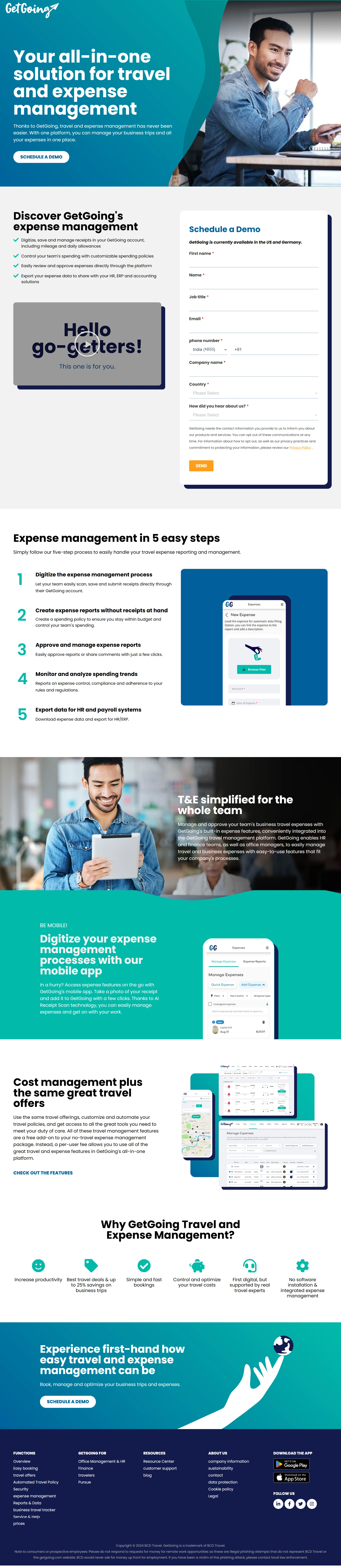 Business Travel Screenshot 1