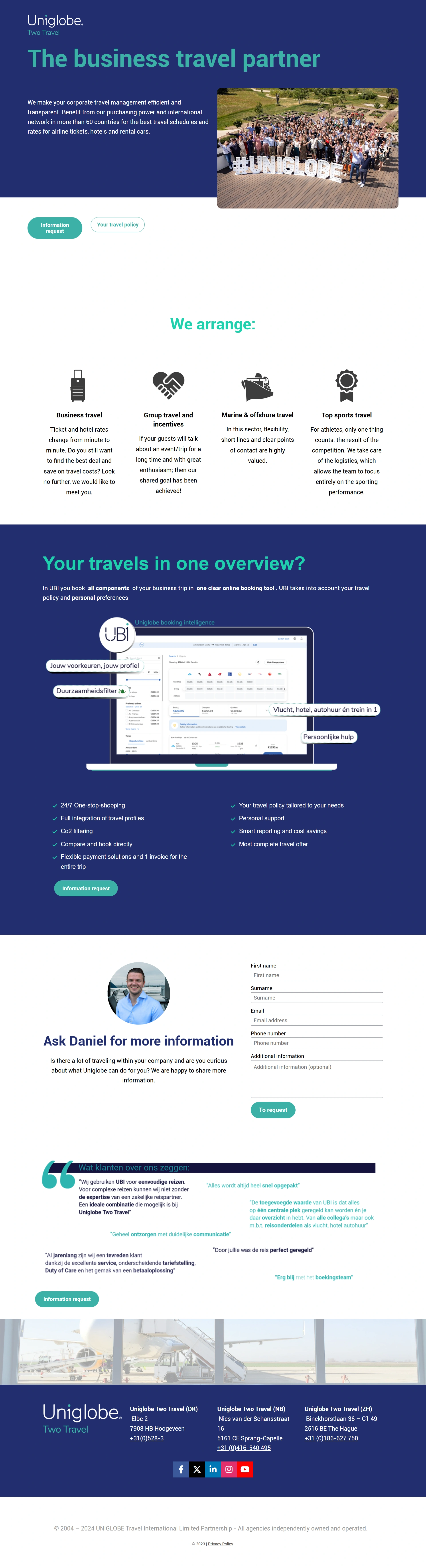 Corporate Travel Screenshot 6