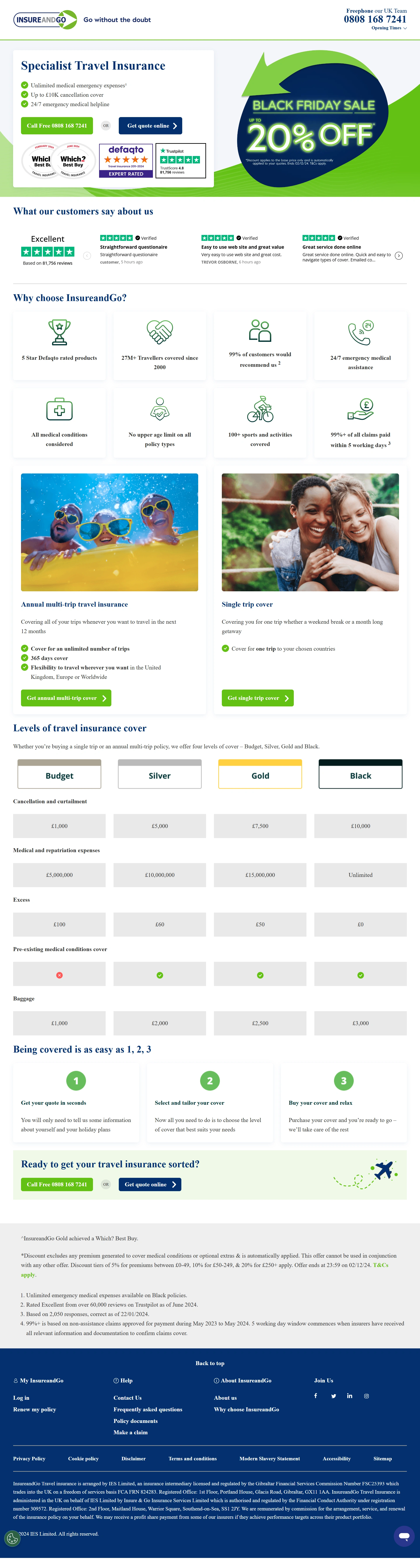 Travel Insurance Screenshot 4
