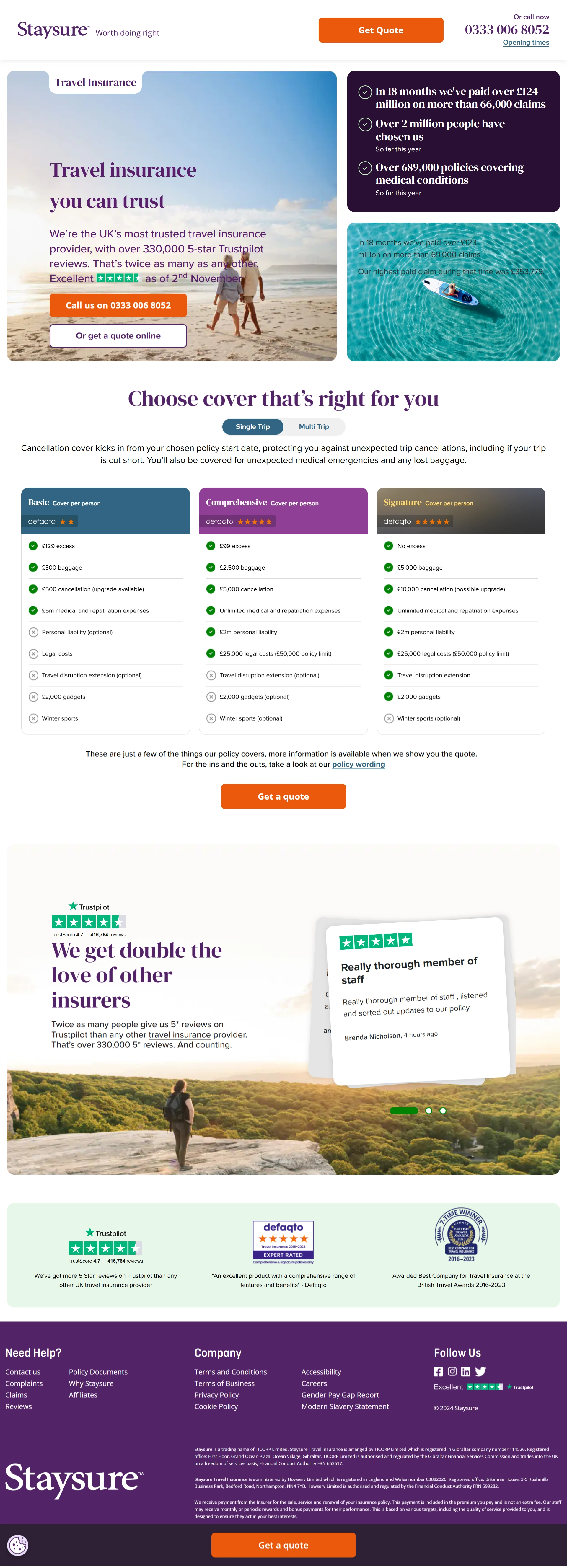 Travel Insurance Screenshot 6