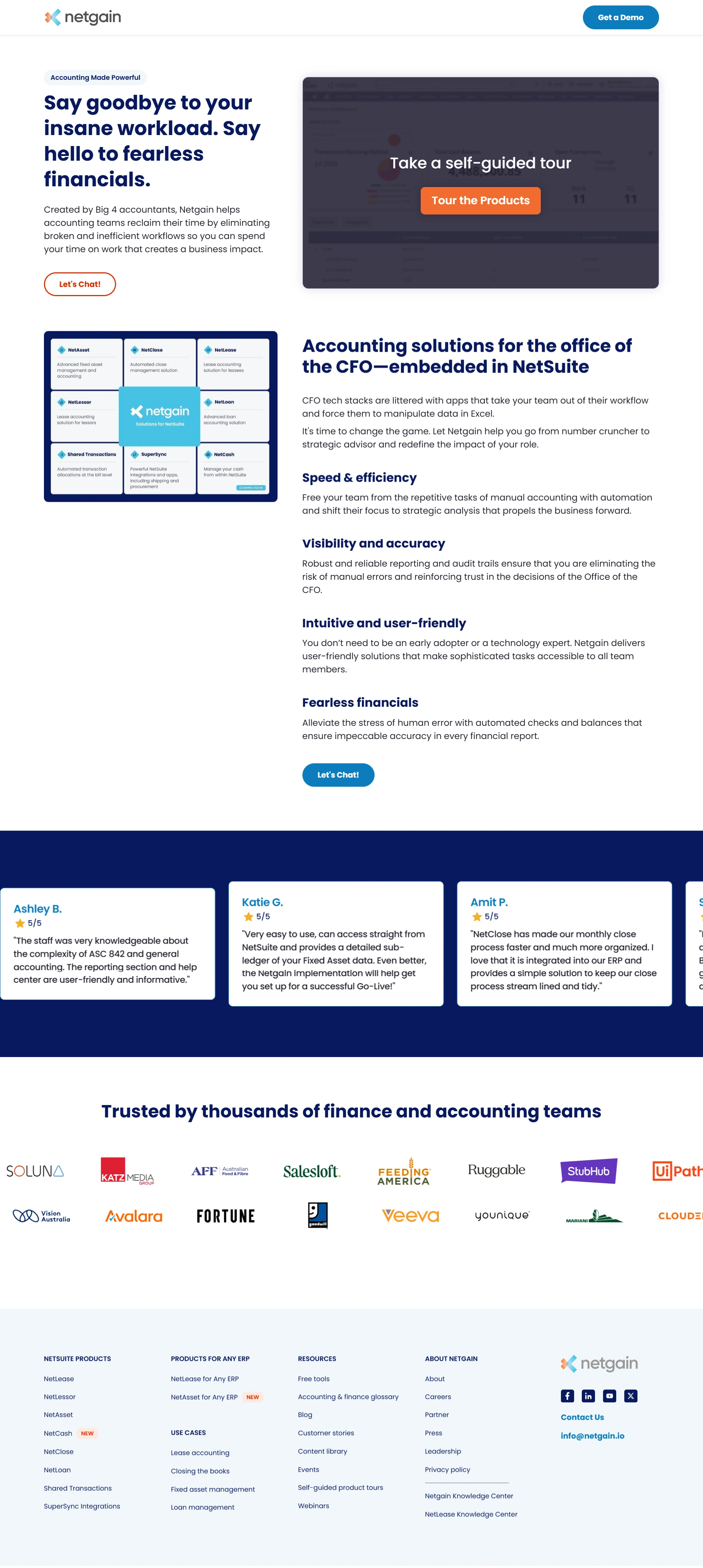 Financial Accounting Screenshot 1
