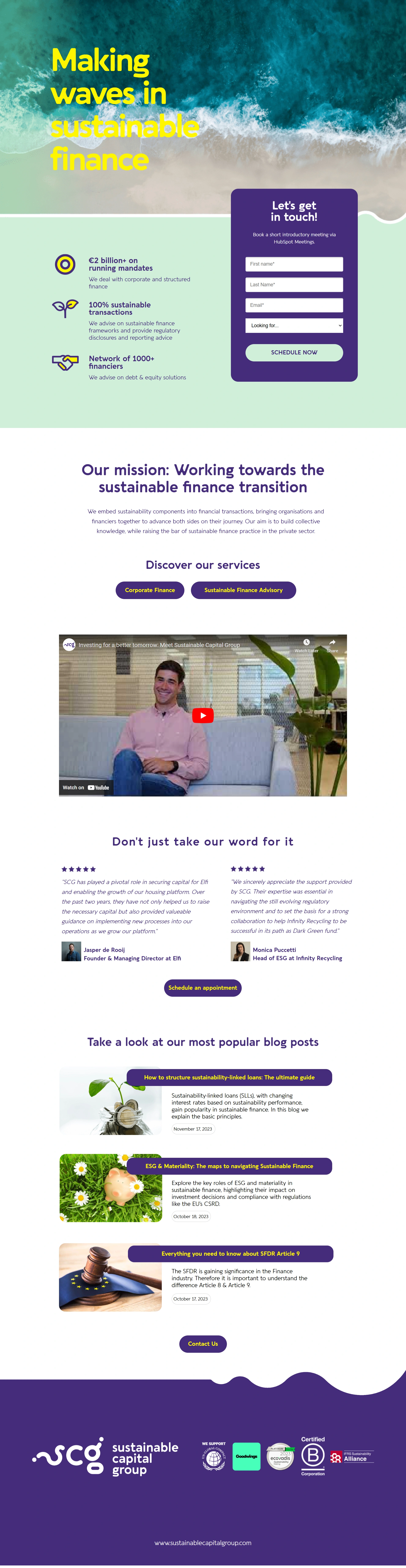 Impact Investing Screenshot 1