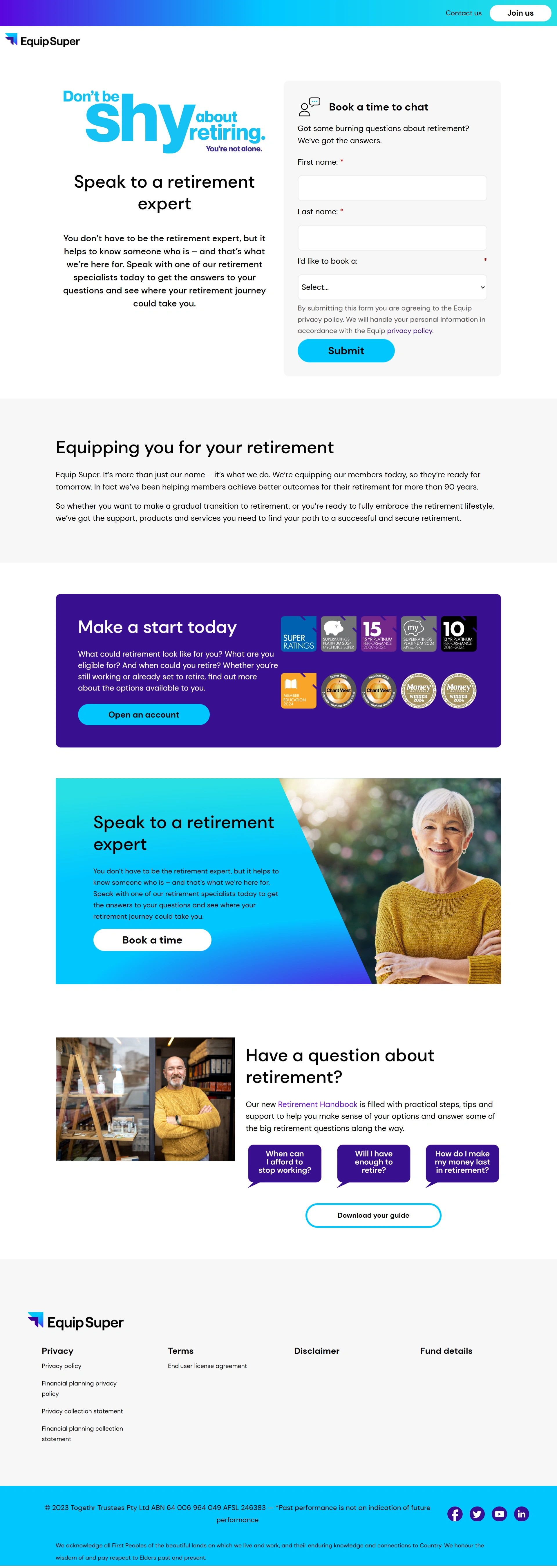 Retirement Investment Screenshot 2