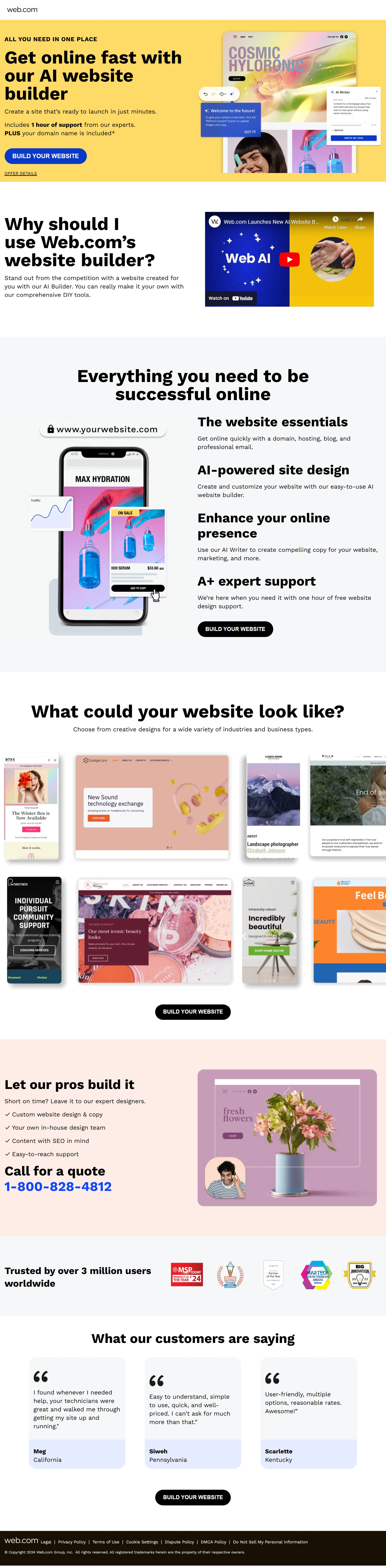 Web Design Screenshot 3