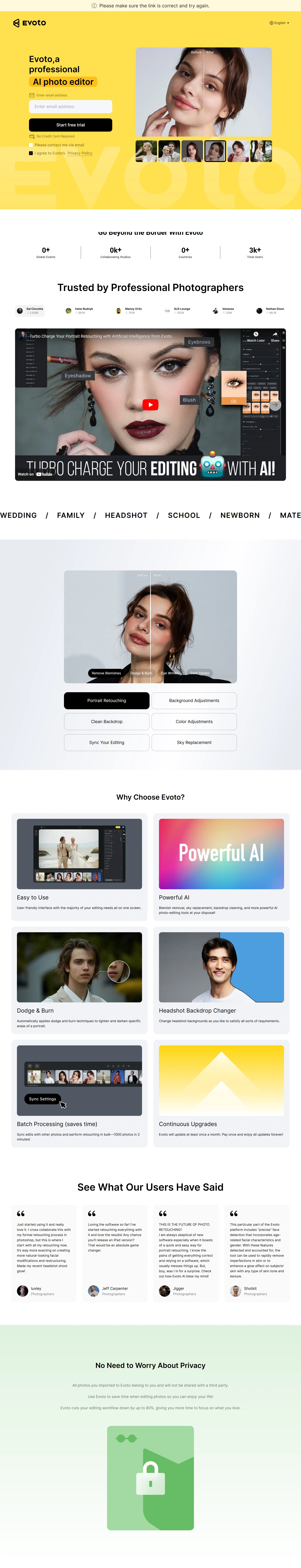 Photography Marketing Screenshot 1
