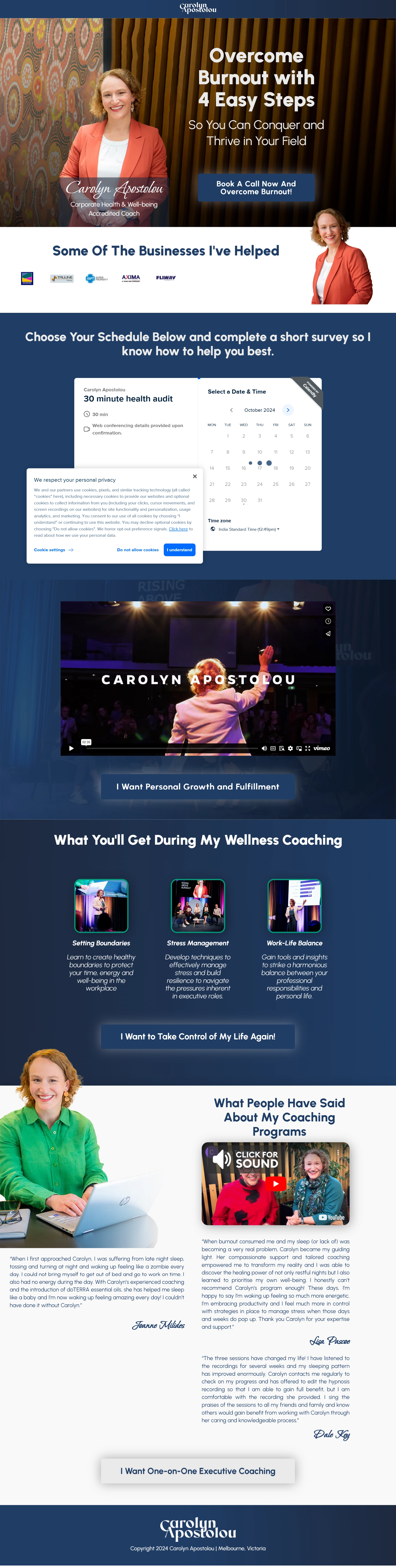 Health Coaching Screenshot 1