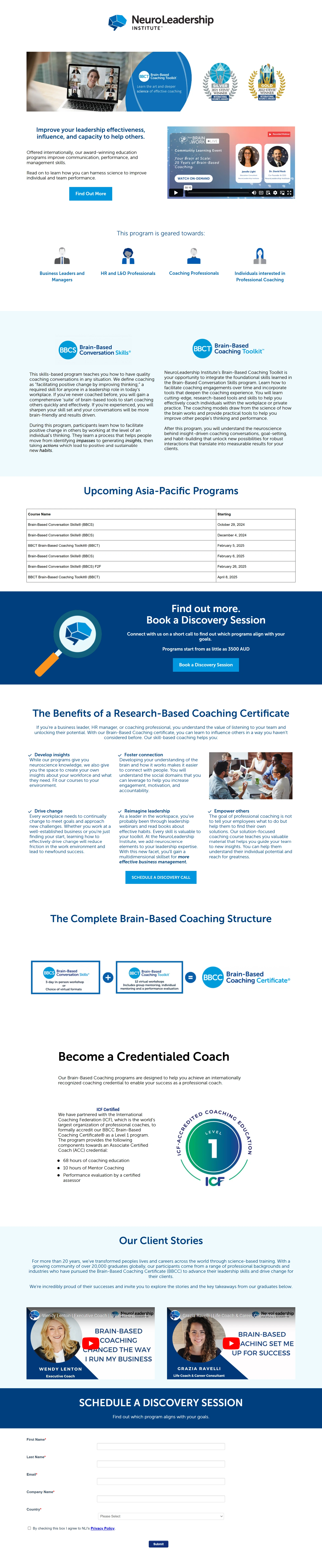 Leadership Coaching Screenshot 1