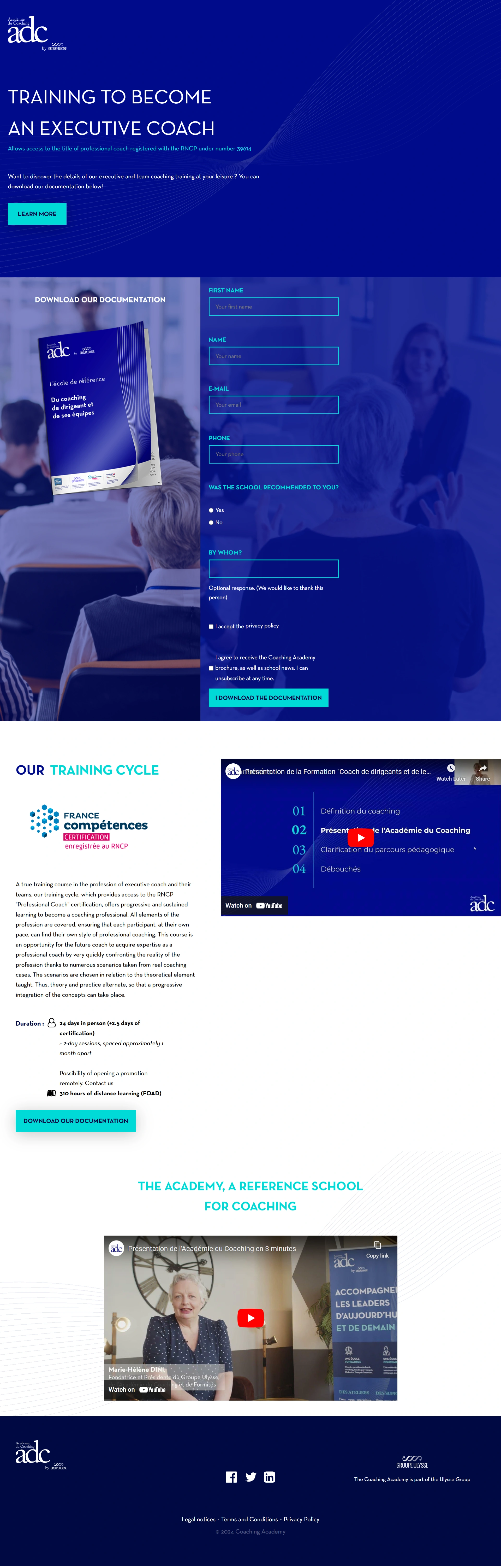 Business Coaching Screenshot 2