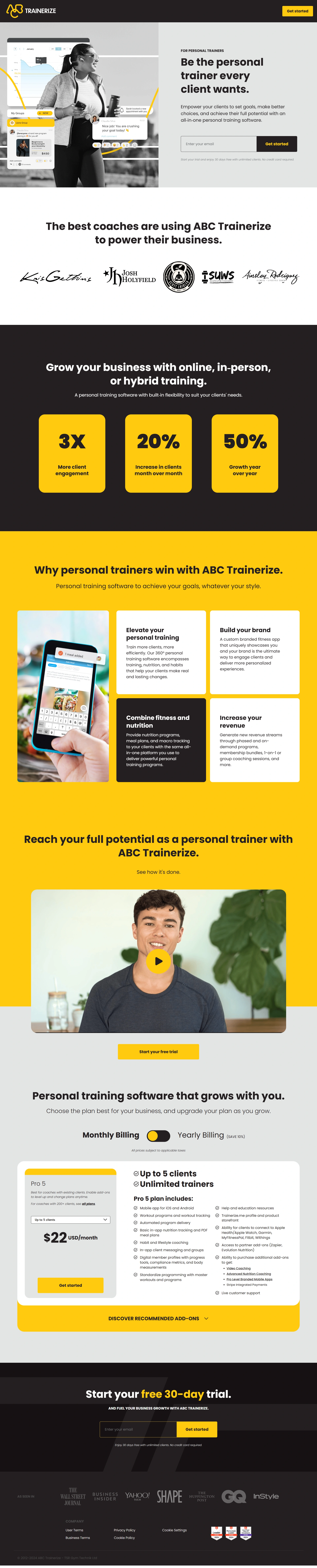 Personal Training Screenshot 6