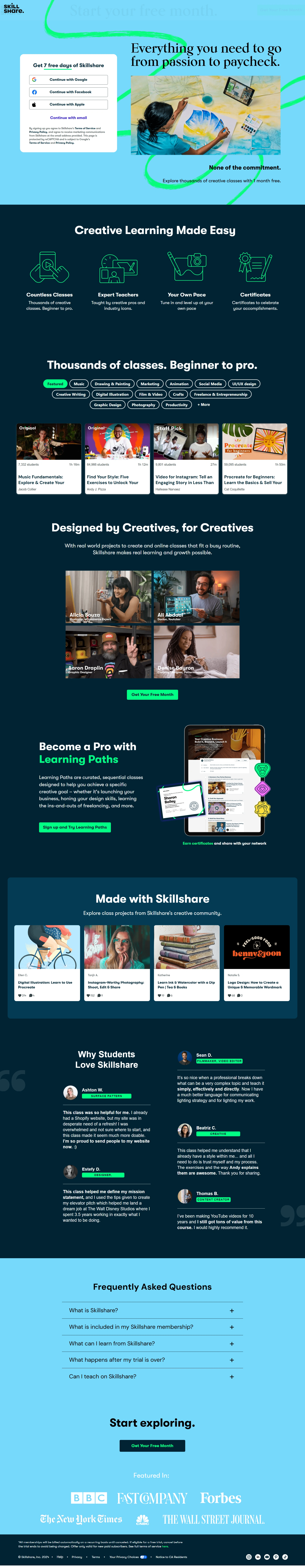 Masterclass Enrollment Screenshot 2
