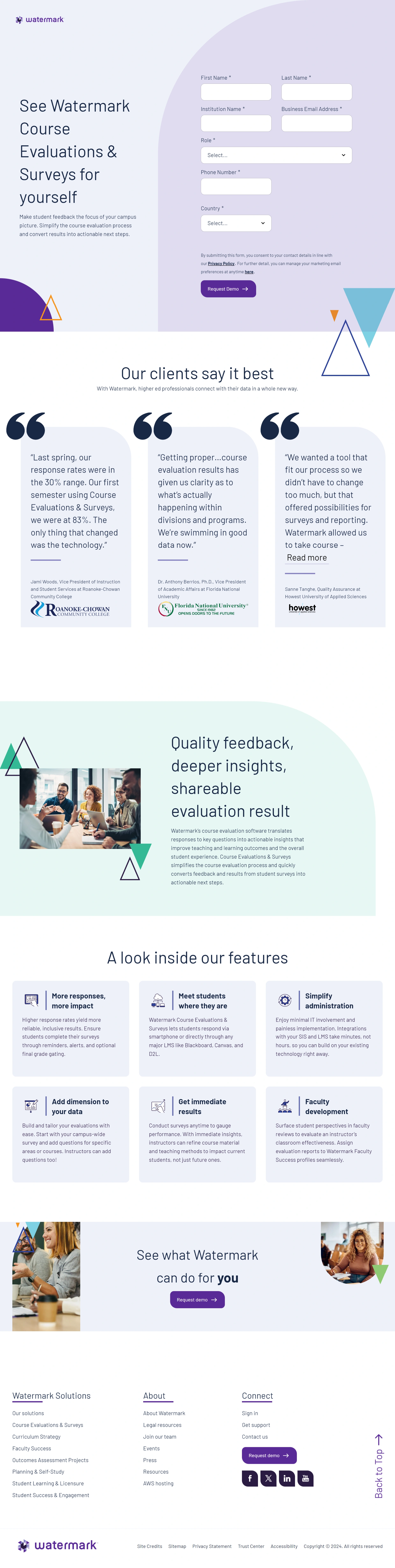 Course Assessment and Evaluation Screenshot 7
