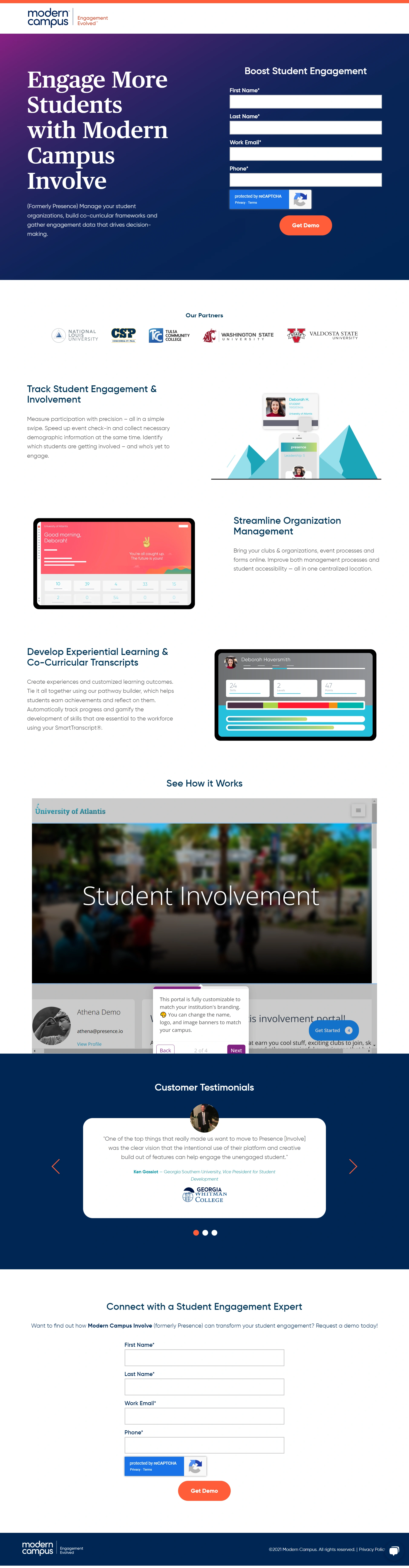 Course Enrollment Strategies Screenshot 2
