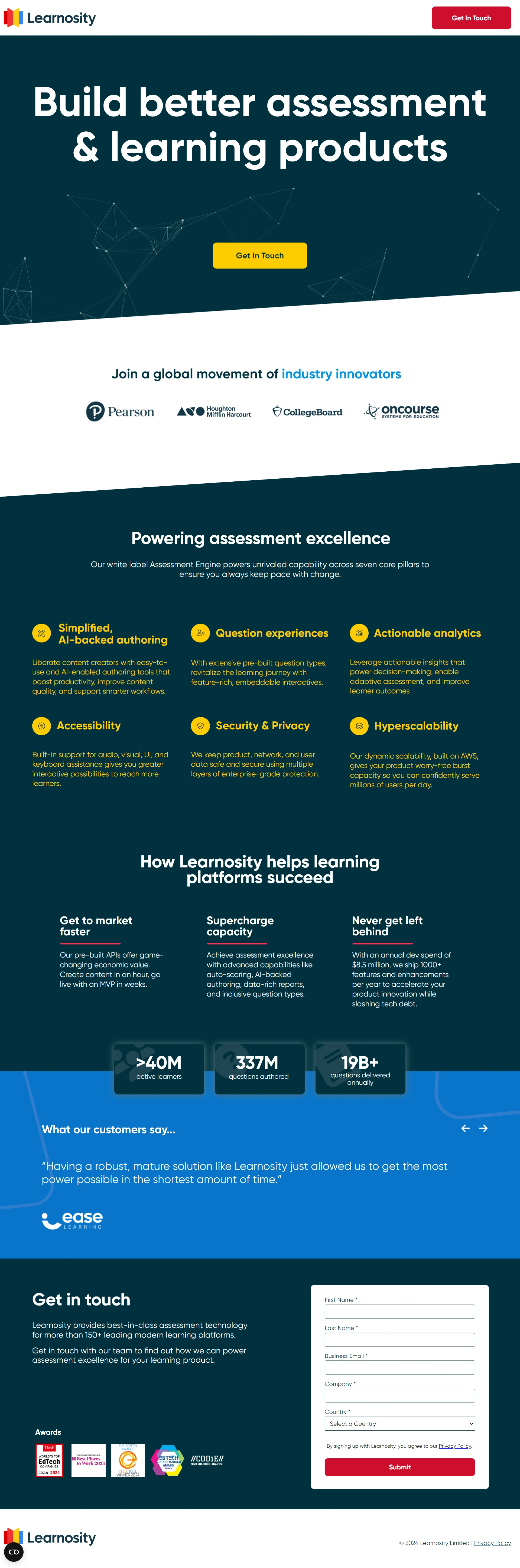 E-learning Assessment Tools Screenshot 1