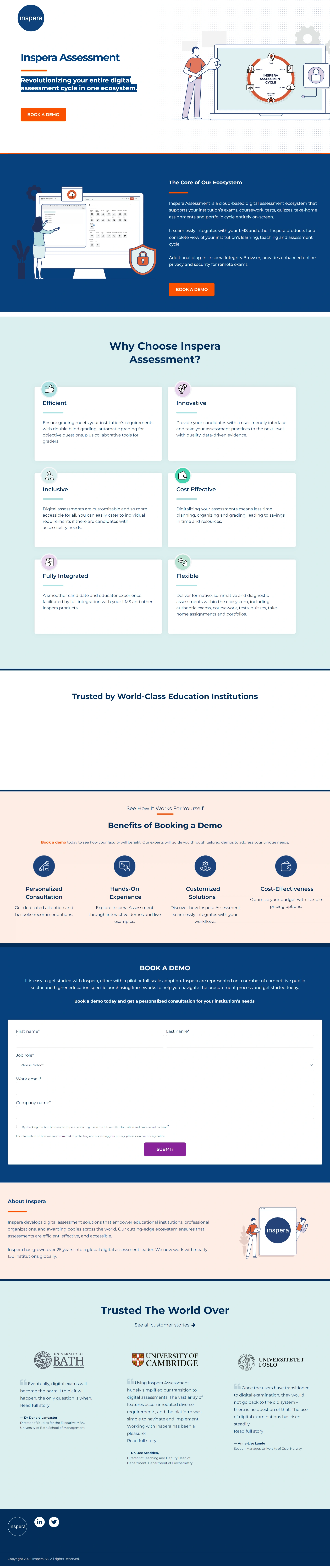 E-learning Assessment Tools Screenshot 2