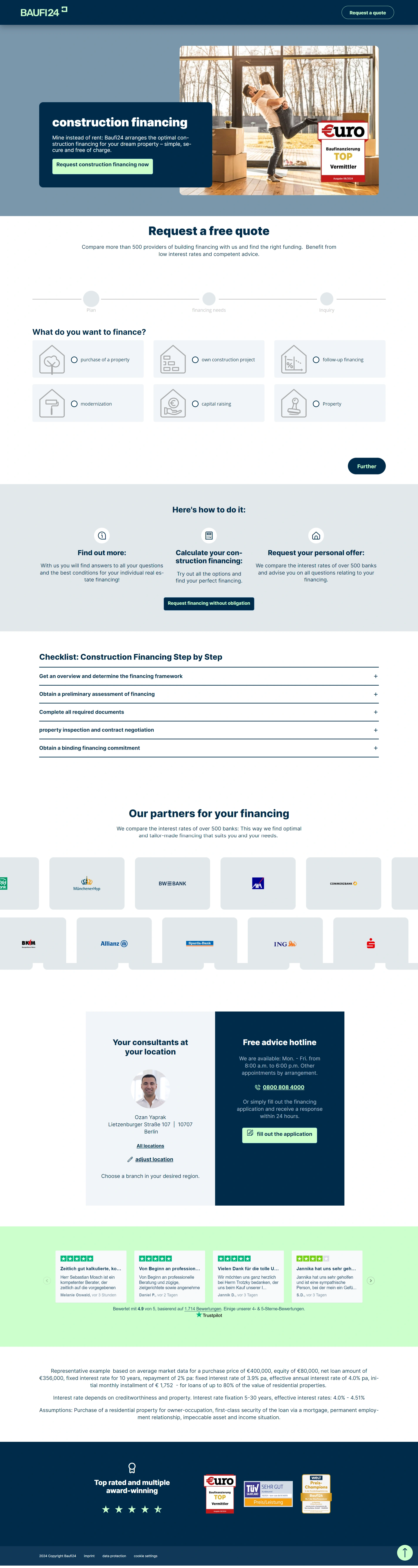 Mortgage Refinancing Screenshot 1