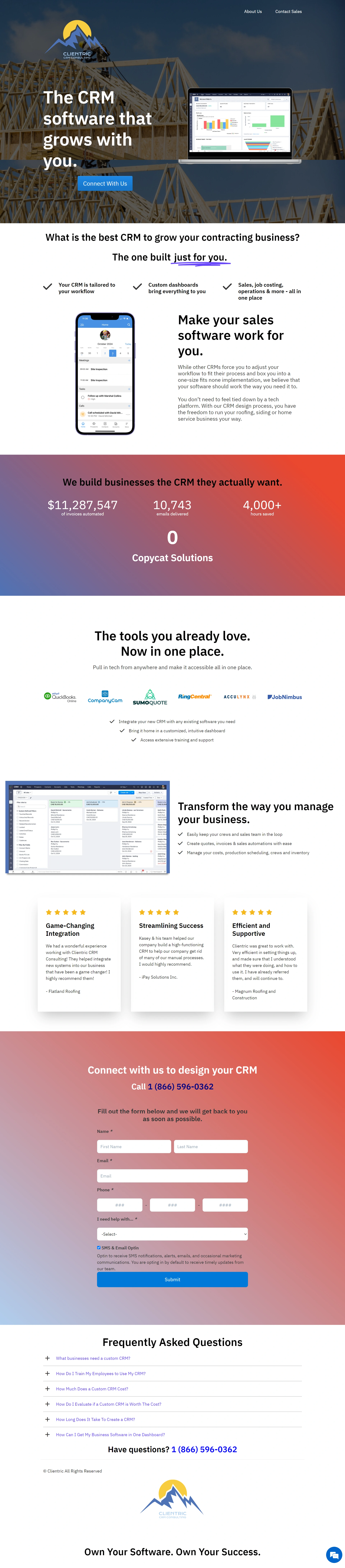 Realtor CRM Screenshot 1