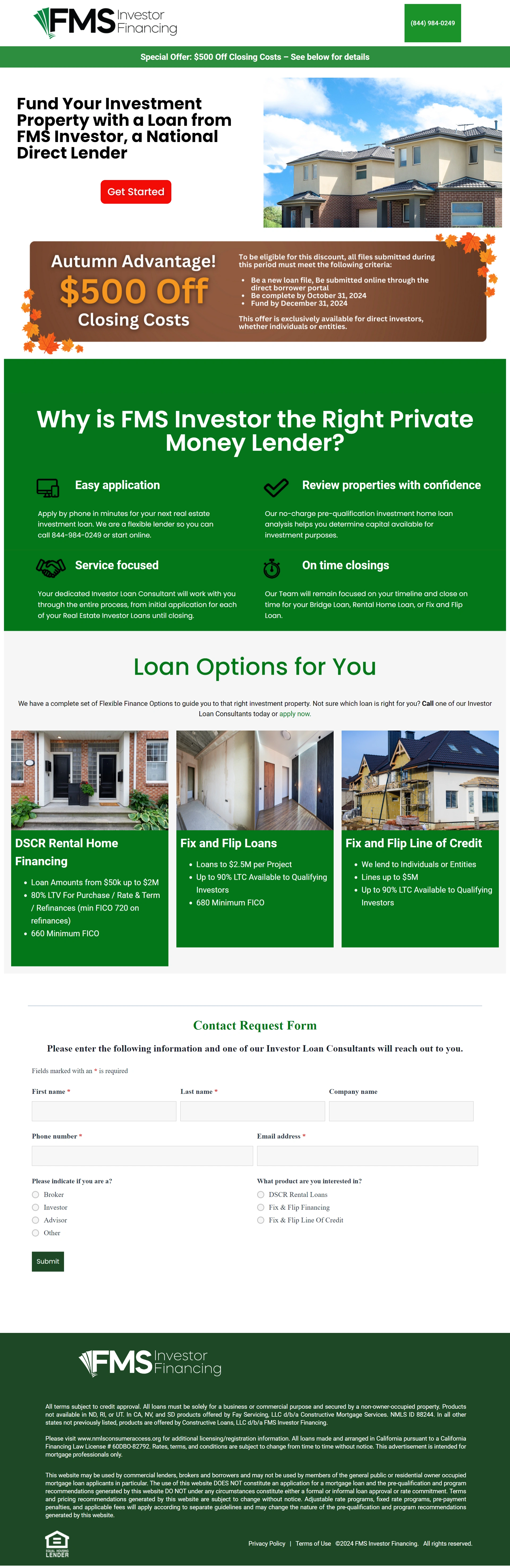 Real Estate Financing Screenshot 4