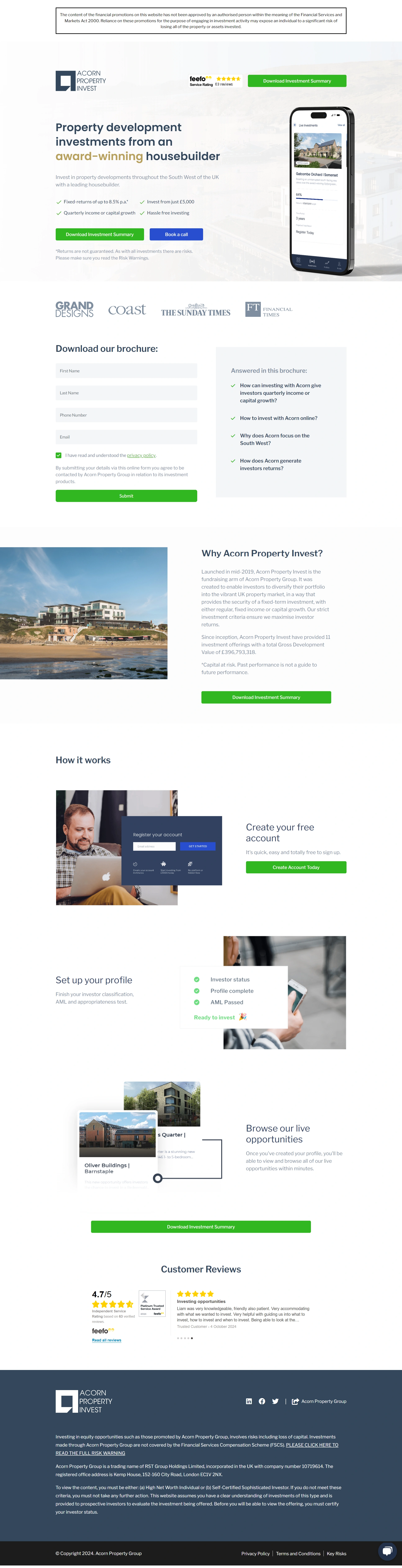 Real Estate Brokerage Screenshot 1