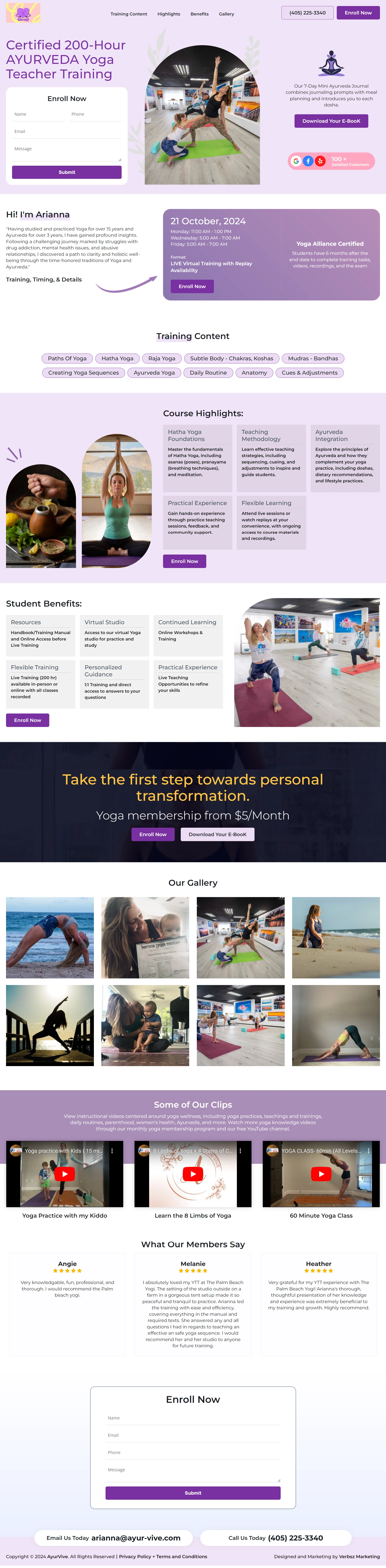 Yoga Teacher Training Screenshot 7