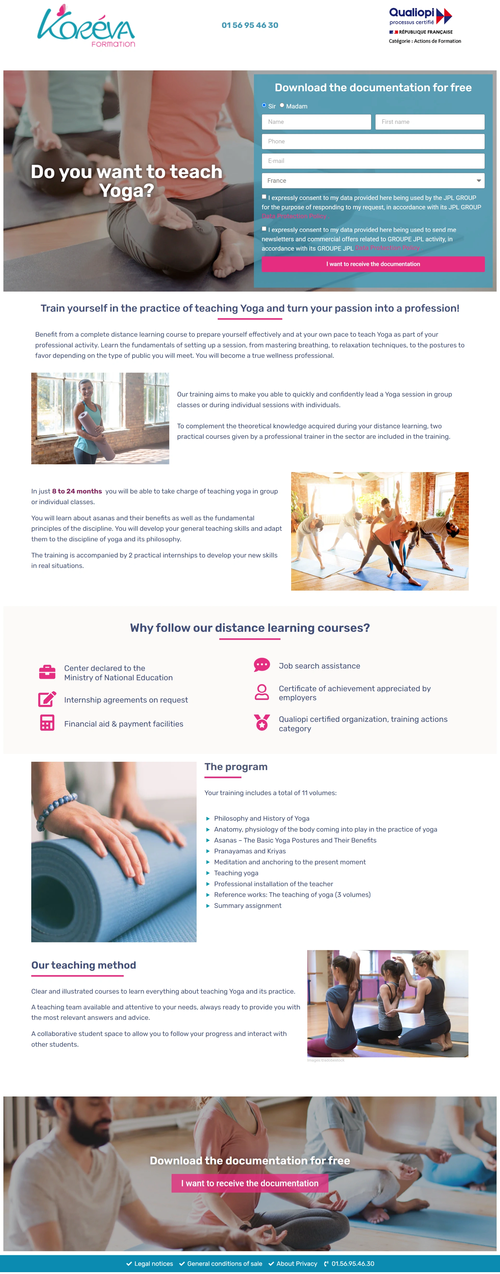 Yoga Teacher Training Screenshot 8