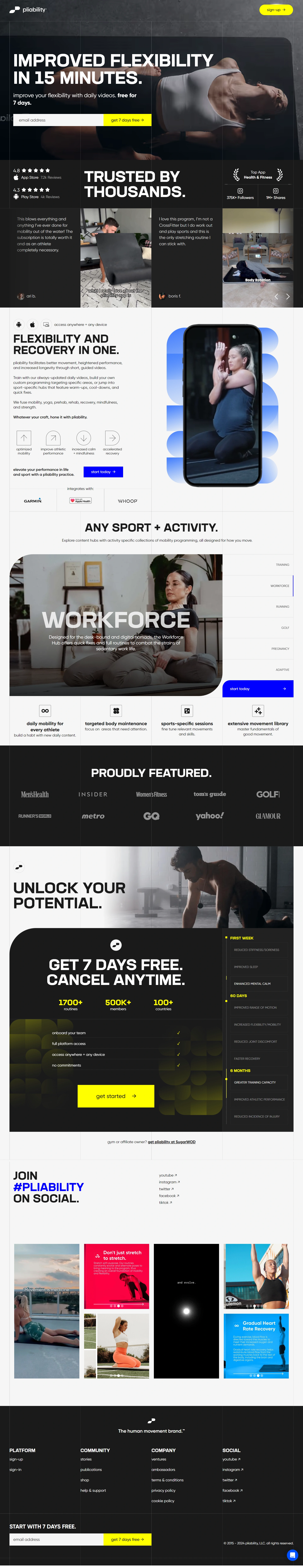 Yoga for Flexibility Screenshot 1