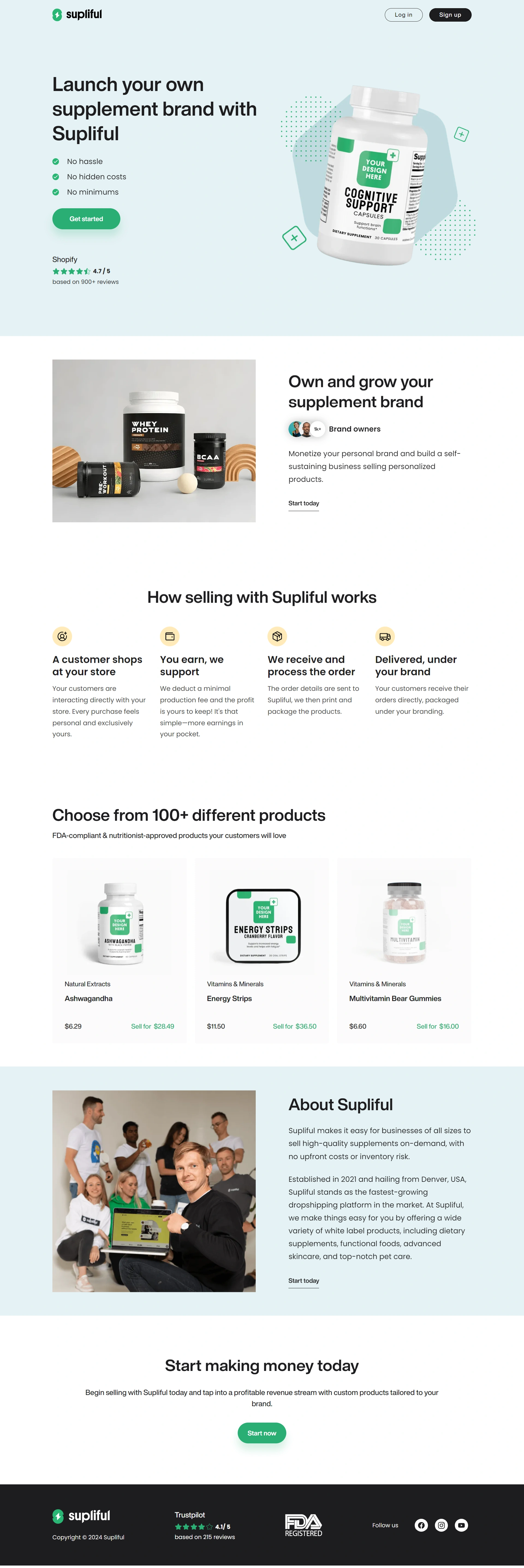 Supplement Marketing Screenshot 3