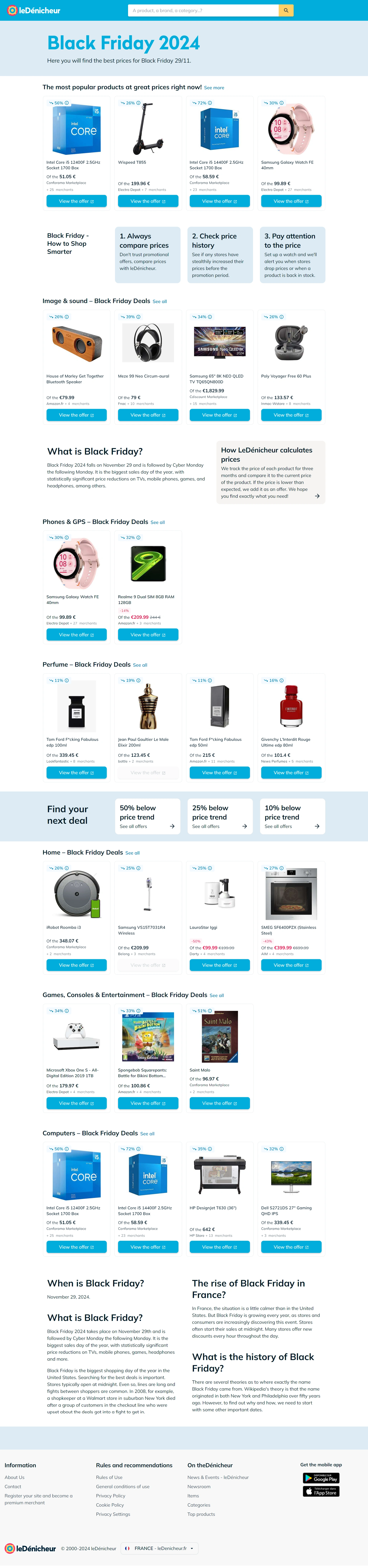 Black Friday Deals Screenshot 1