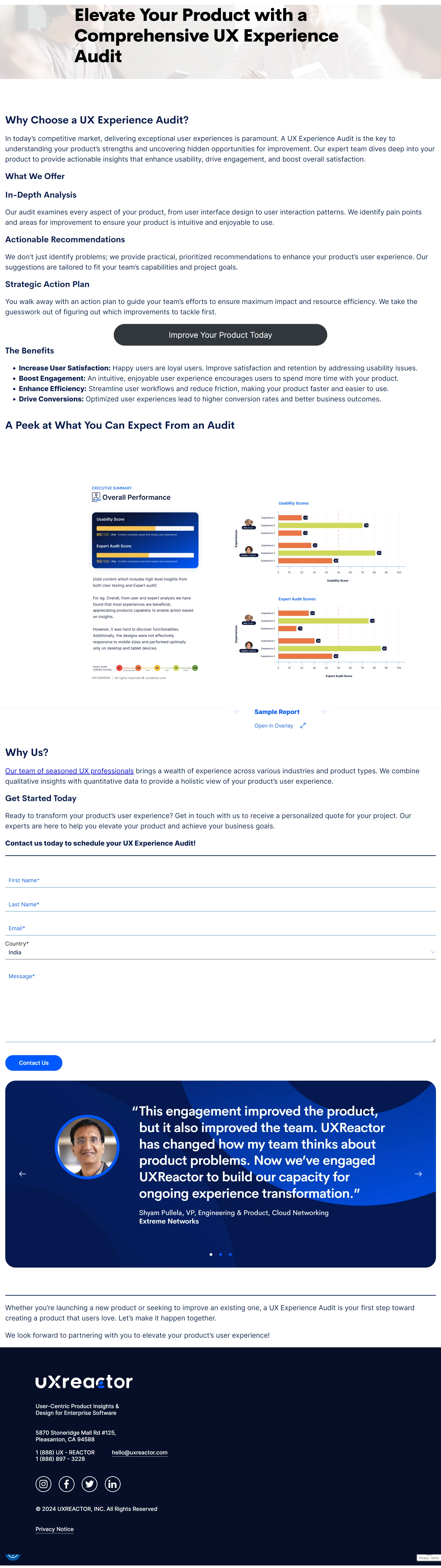 Single Product User Experience (UX) Design Screenshot 4