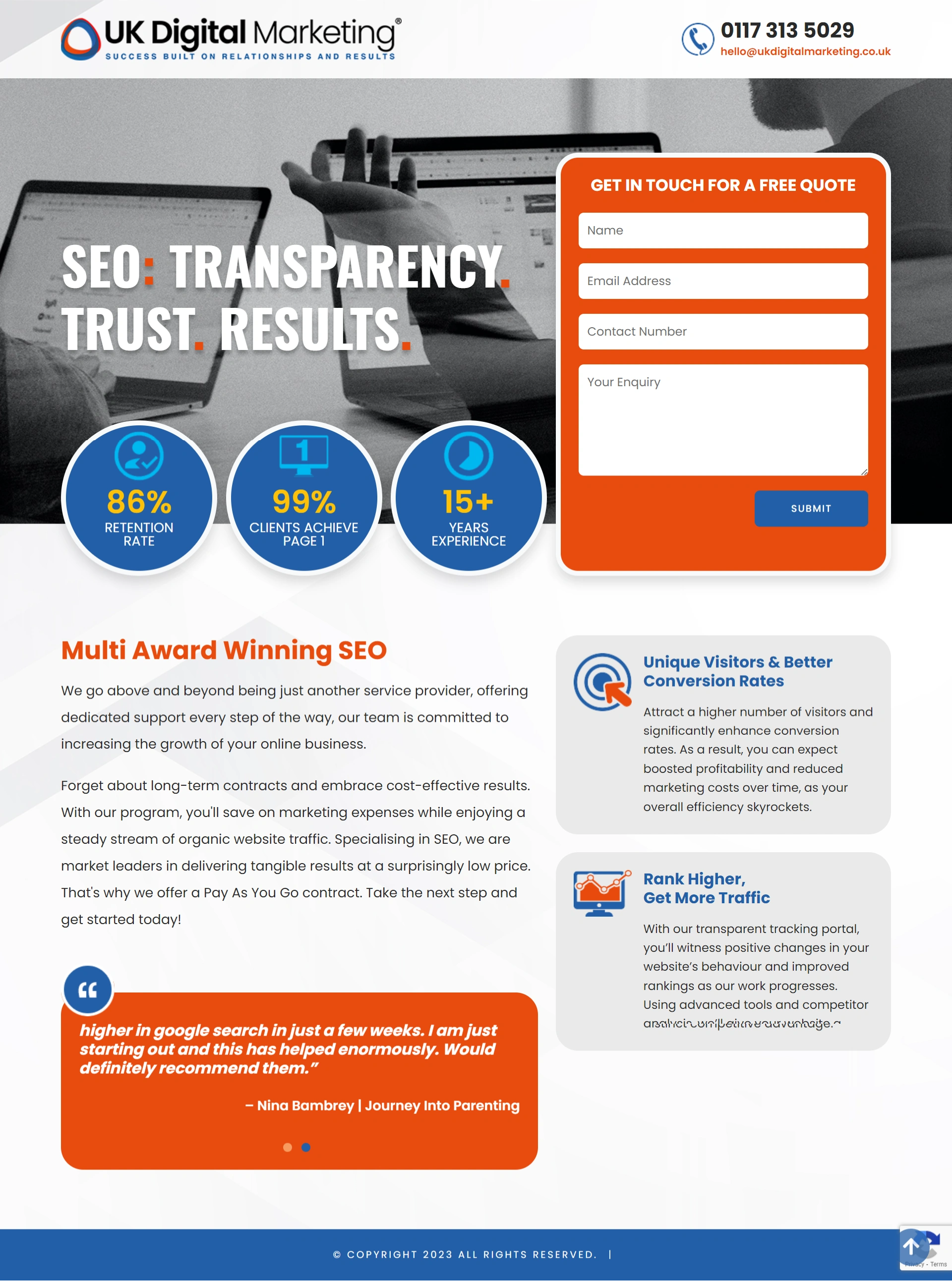 Single Product SEO Screenshot 2