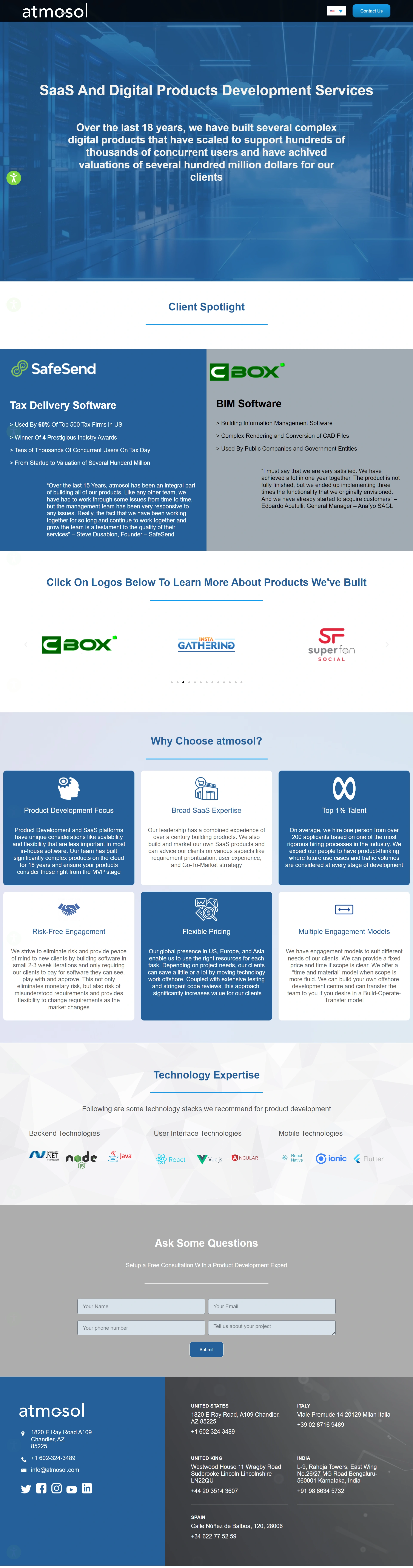 Digital Product Development Screenshot 2